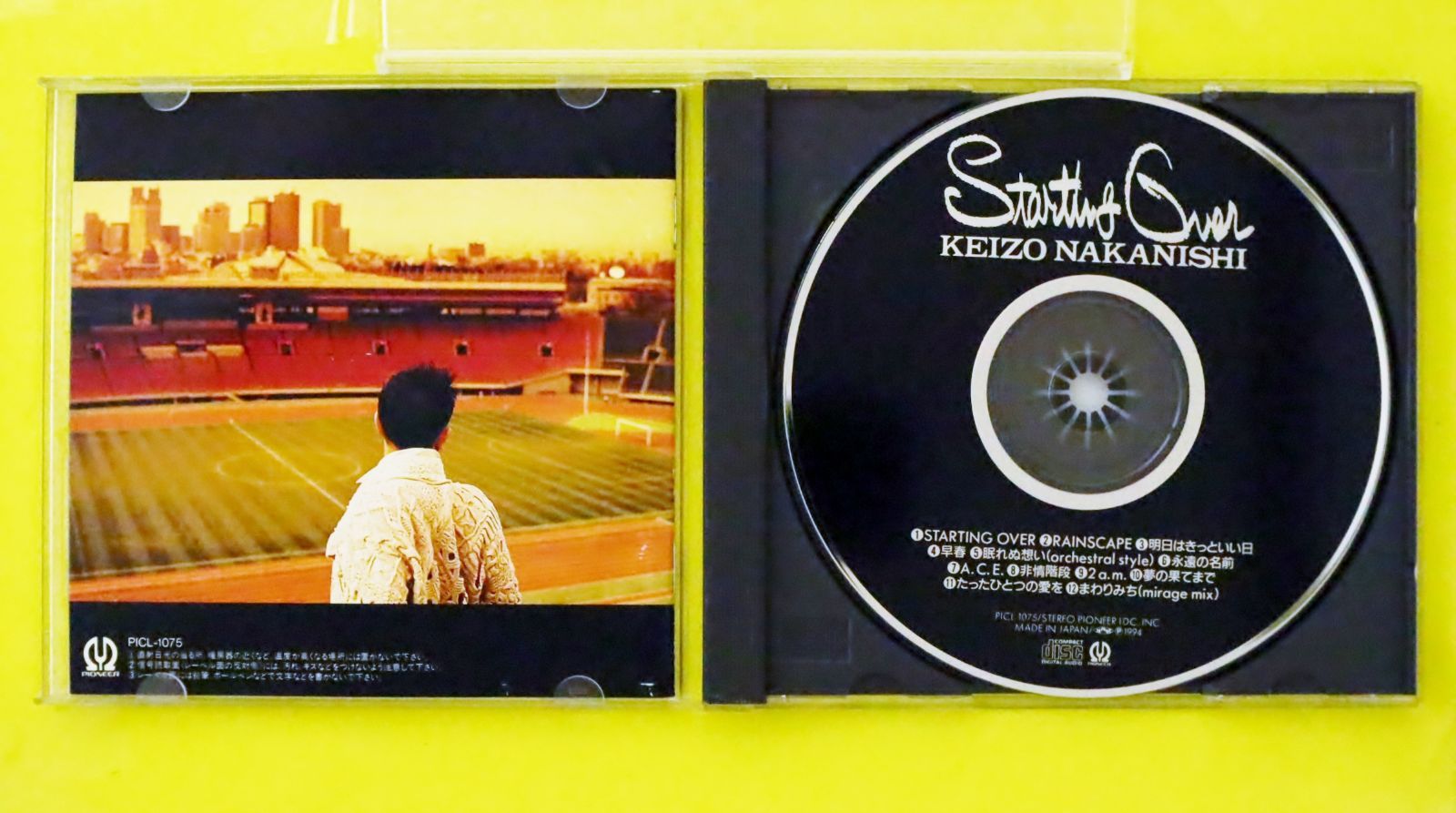 国内盤CD☆中西圭三/Keizo Nakanishi□ Starting Over