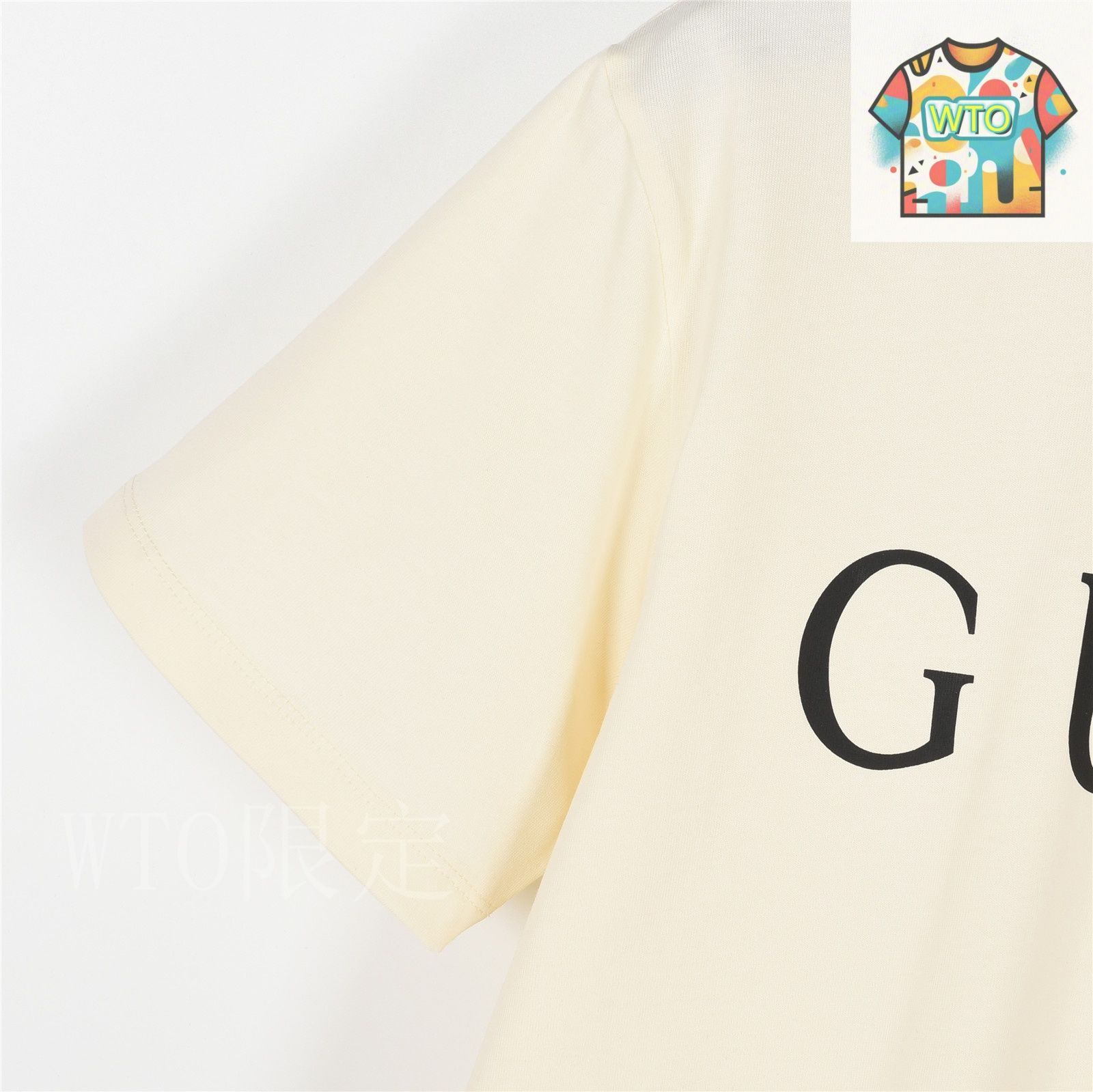 【GUCCI】グッチ 2025ss ロゴTシャツ ホワイト 今日特価】Gucci グッチ 2025 春夏 ショー限定 ロゴ T シャツ-3