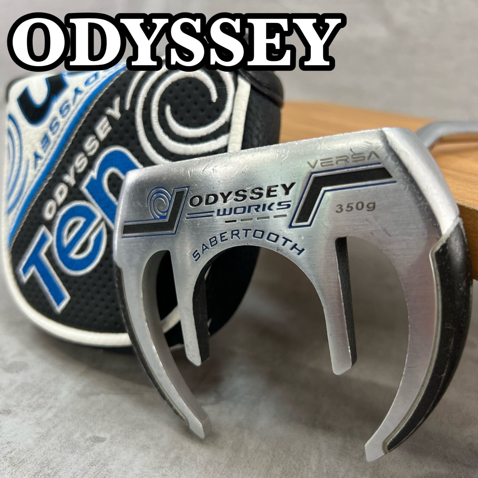 ODYSSEY　オデッセイ　WORKS　VERSA　SABERTOOTH ワークス　バーサ　セイバートゥース　メンズゴルフパター　スチール　右利き用 ODYSSEY（オデッセイ） - パター - オデッセイ ワークス
