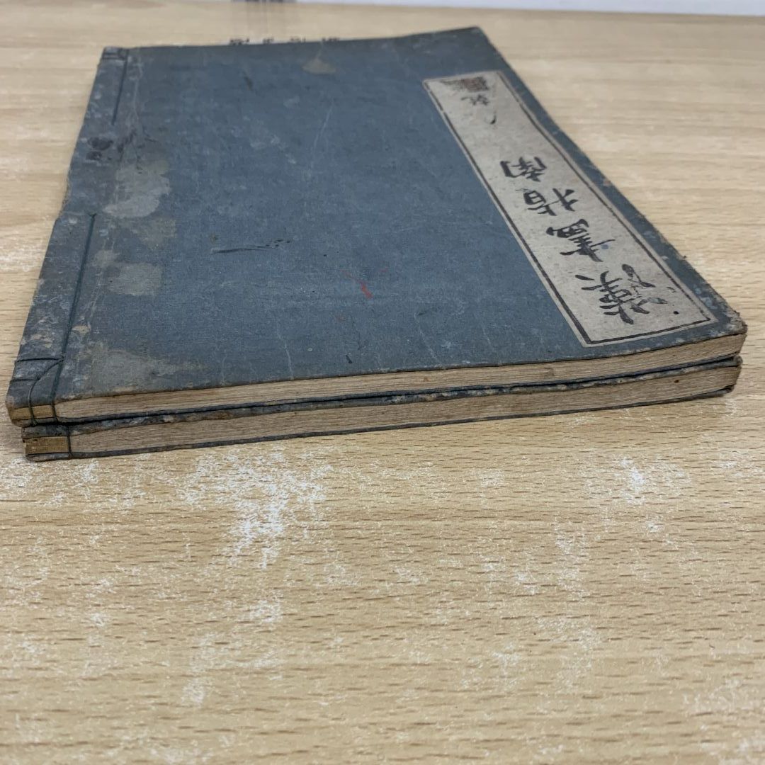 ●01)【同梱不可】漢画指南 乾・坤巻セット/建凌岱孟喬/絵入/古書/和書/和装本/和本/日本古典/A ○01)【同梱不可】漢画指南 乾・坤巻セット/建凌岱孟喬/絵入