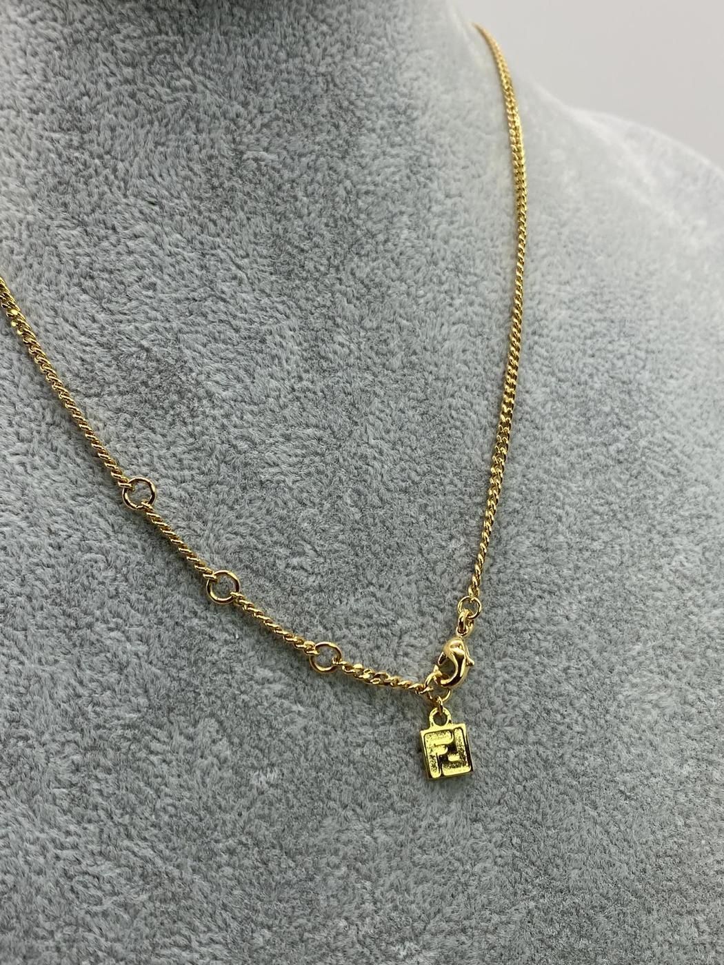 FENDI フェンディ フォーエバー ネックレス メタル 8107 FENDI フェンディ フォーエバー ネックレス メタル 8107 (FENDI