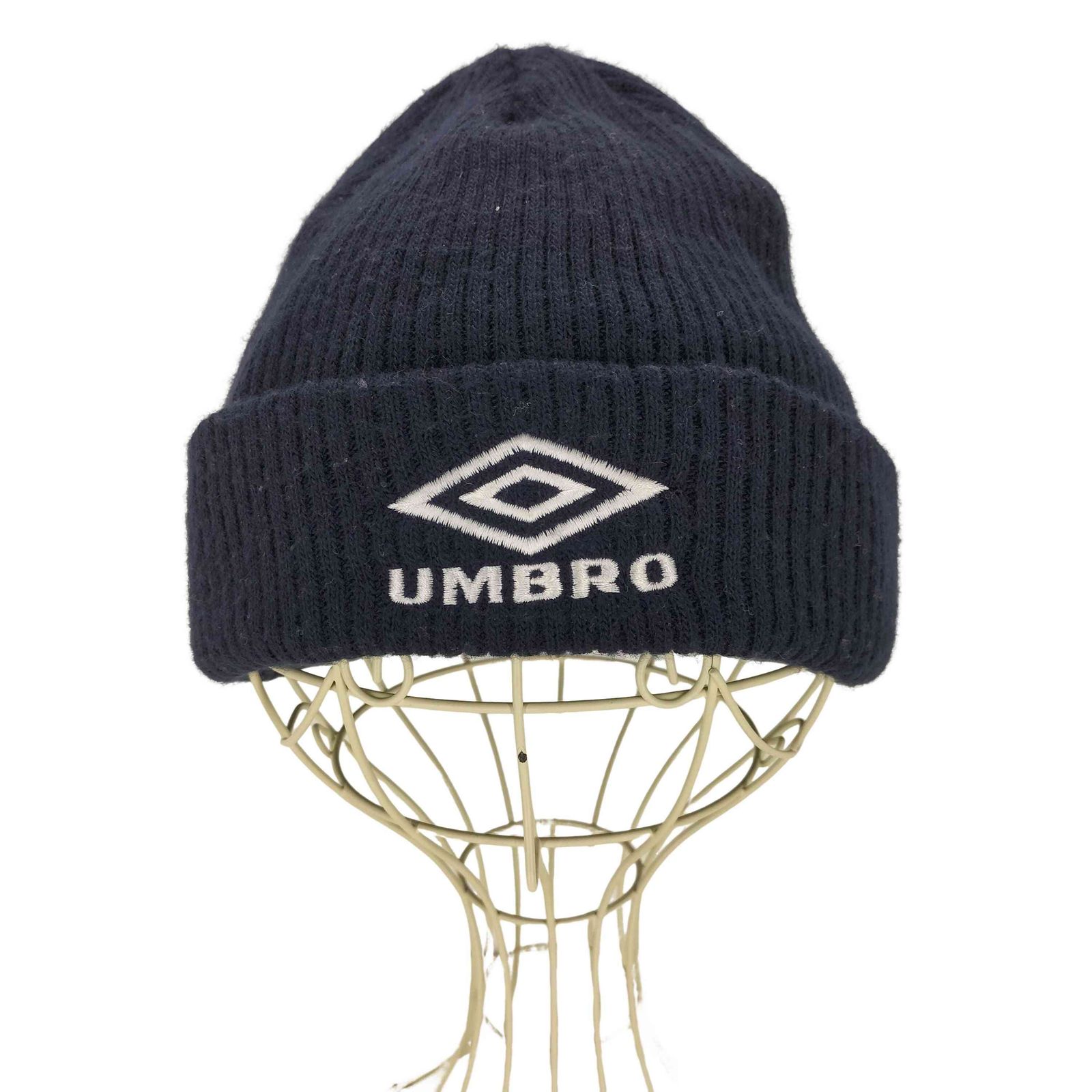 アンブロ UMBRO ロゴ刺繍 アクリルビーニー メンズ FREE 