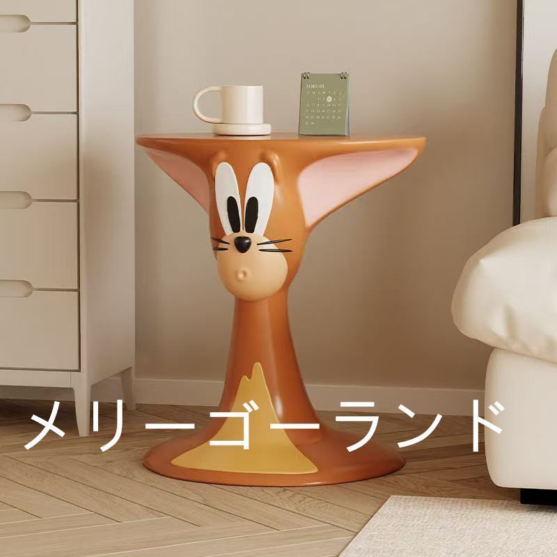 トムとジェリー　Tom and Jerry サイドテーブル　高さ40cm トムとジェリー TOM and JERRY JERRYサイドテーブル 高さ約40cm Tom