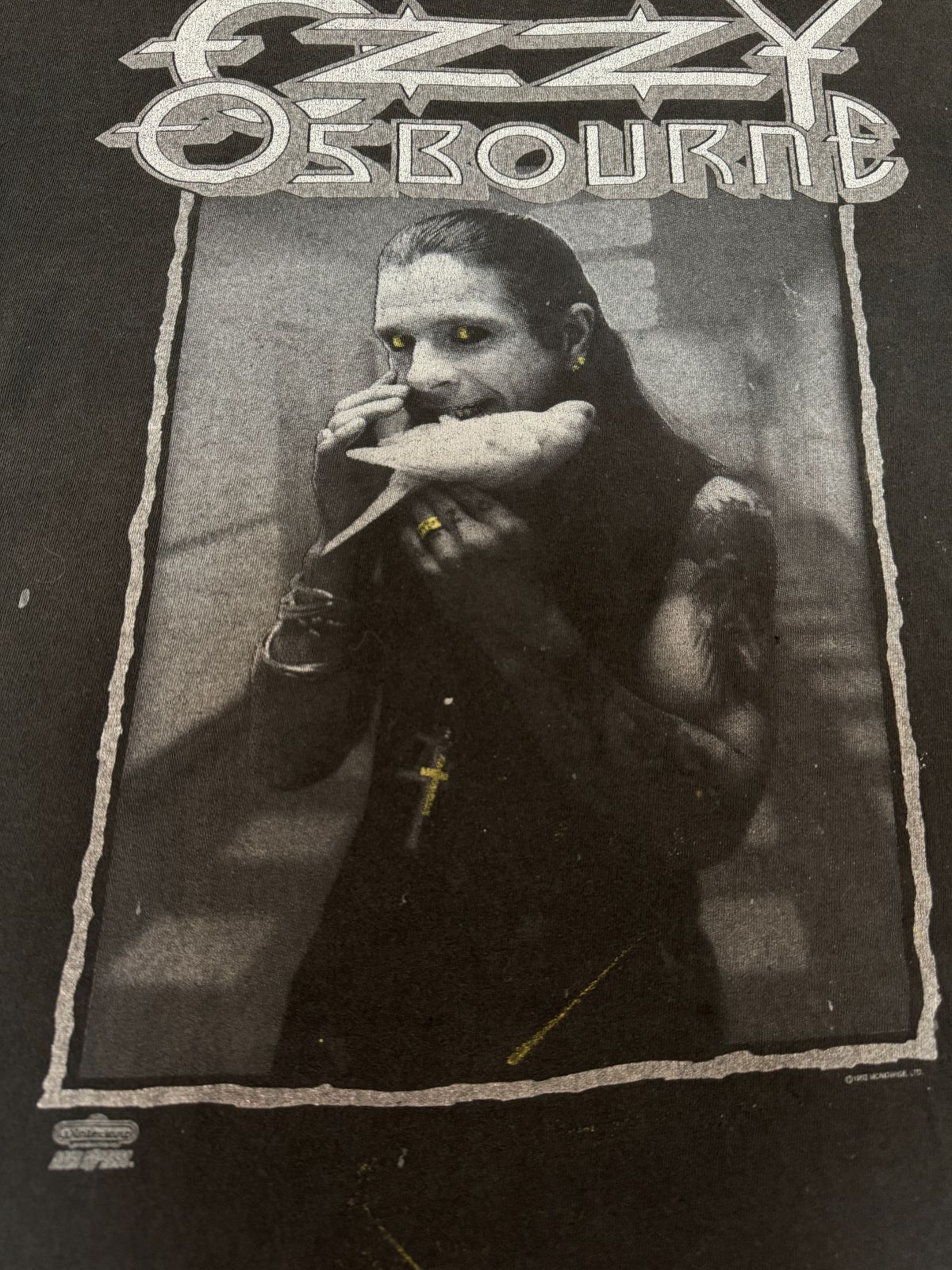 90's Vintage Band T-Shirt Ozzy Osbourne オジーオズボーン Tシャツ L