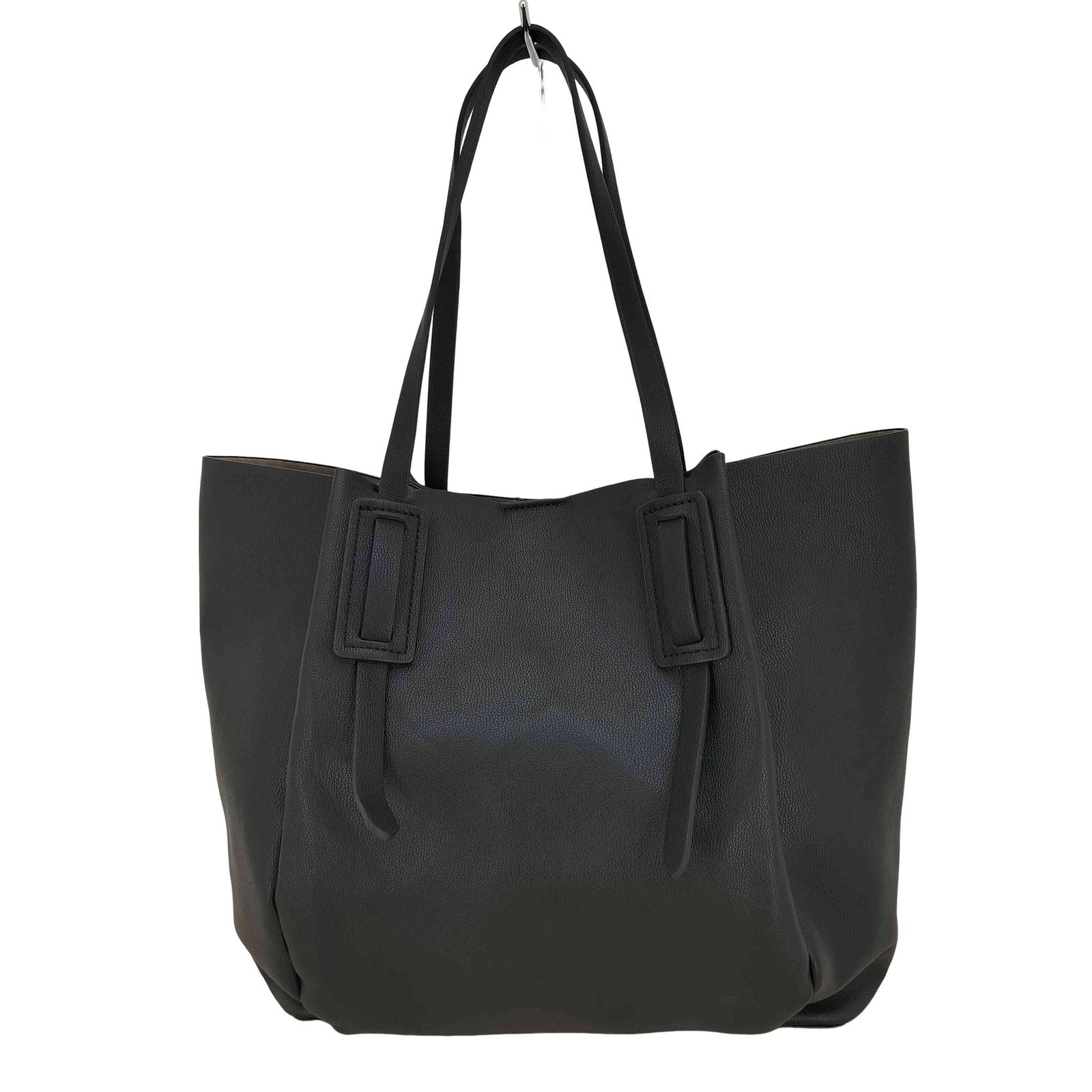 【希少モデル】新品タグ付き ZARA 特大 フェイクレザートートバッグ トラベル ZARA キャンバス トート バッグ 新品 未使用 タグ付 ザラ - メルカリ