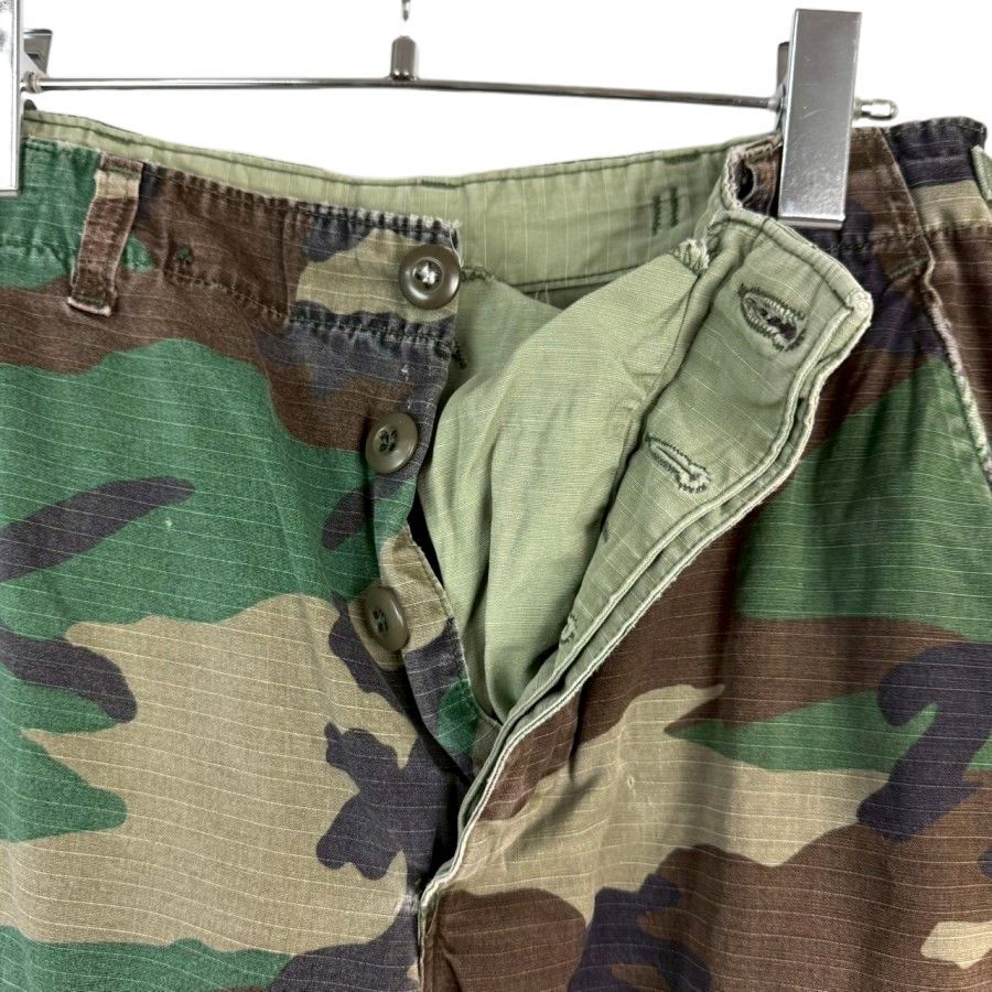 90sU.S.ARMY米軍アメリカ軍ウッドランドカモカーゴパンツ