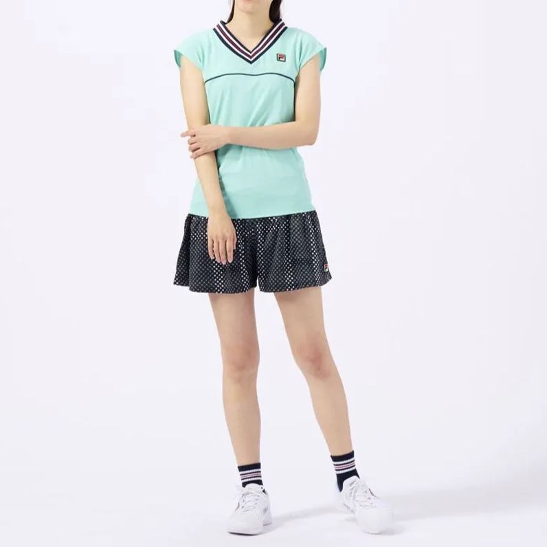 新品未使用FILAフィラスコート〇キュロット FILA フィラ テニス ウェア スコート風 キュロットパンツ XL