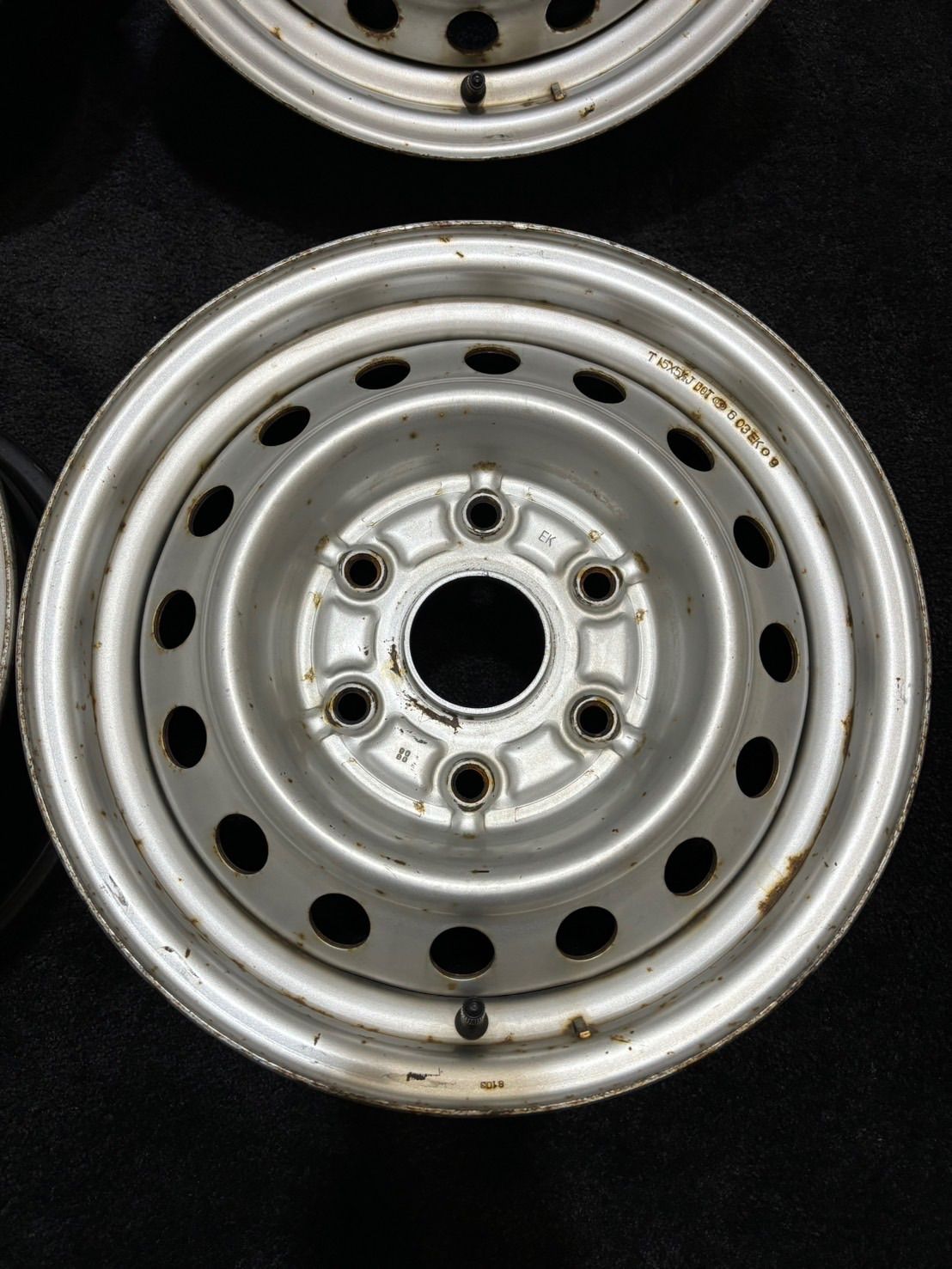 ☆トヨタ 純正 スチール 15インチ 5.5J +29 139.7 6H スチール