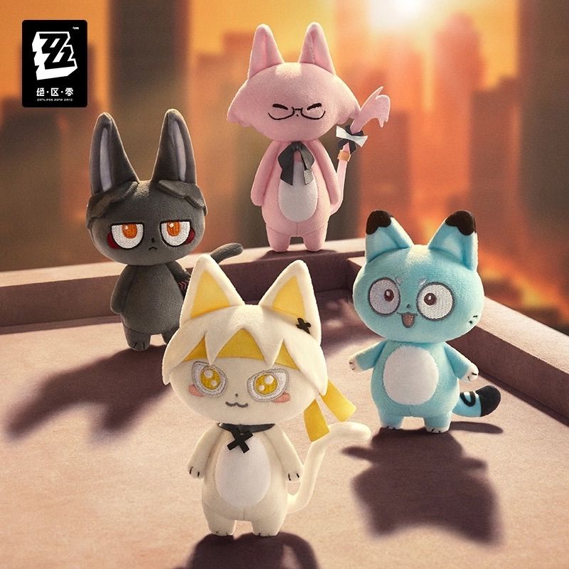 ゼンレスゾーンゼロ・公式 ゼンレス・ゼンゼロ・ZZZ ぬいぐるみ（猫猫