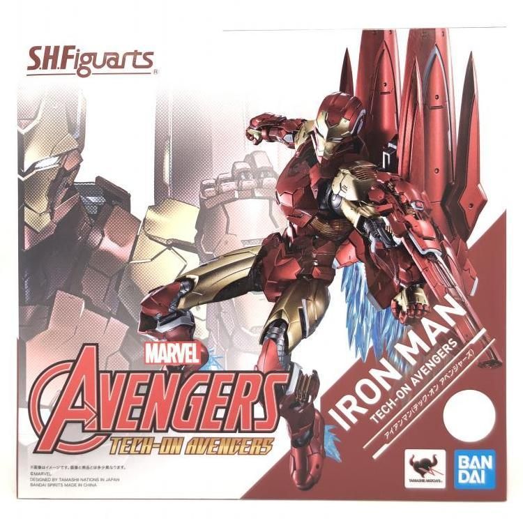 【中古】未開封)S.H.Figuarts アイアンマン(テック・オン アベンジャーズ)[69]