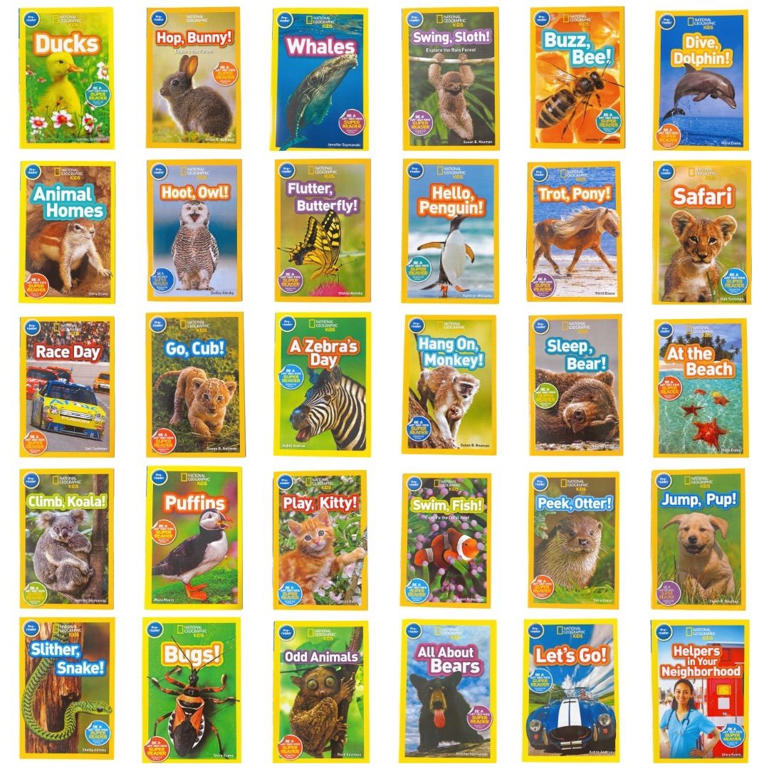 National Geographic Kids Pre-Reader 30冊 mp3音源付き 英語絵本