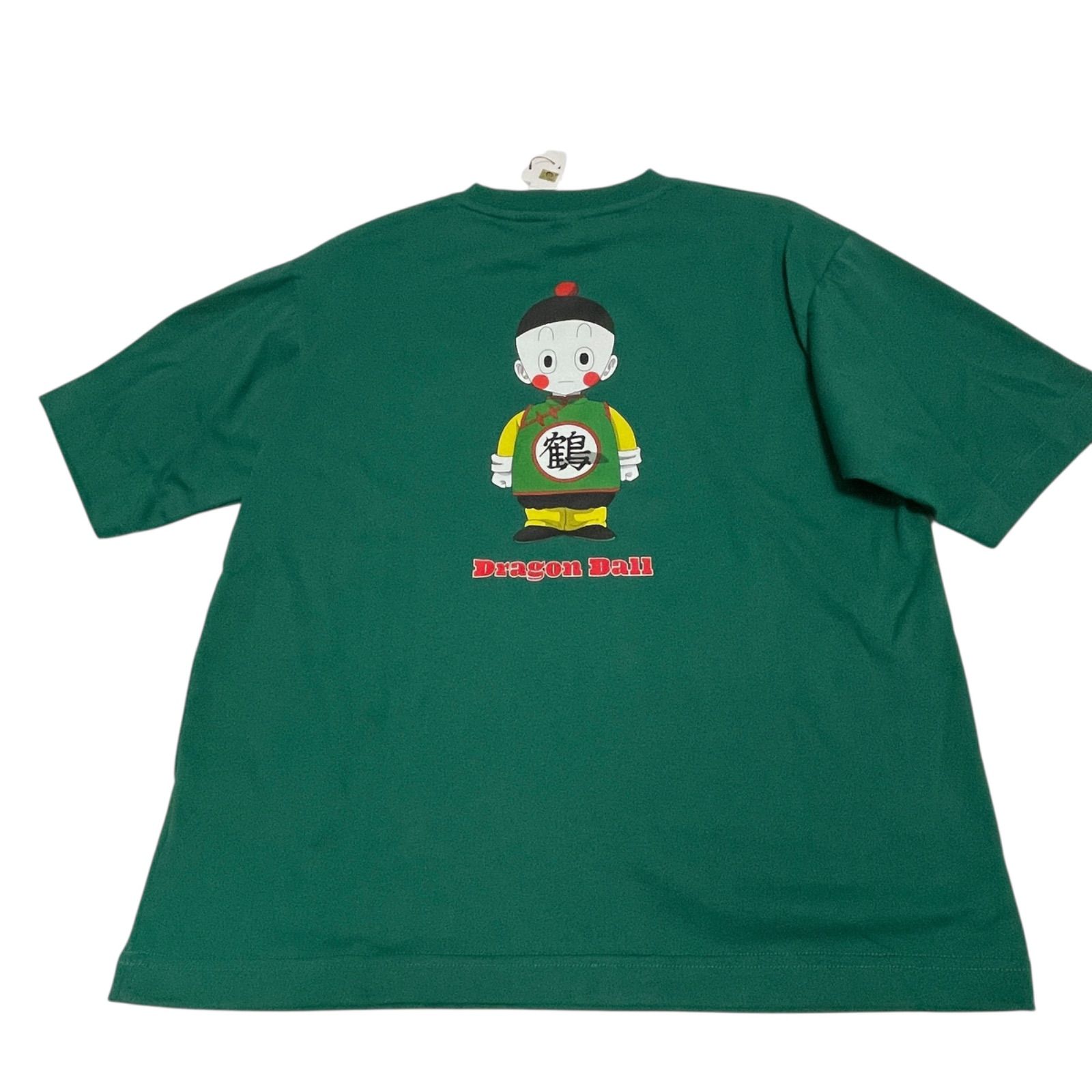 超安い ドラゴンボール メルカリ - 緑 グリーン 半袖Tシャツ 餃子 チャオズ Tシャツ・アパレル