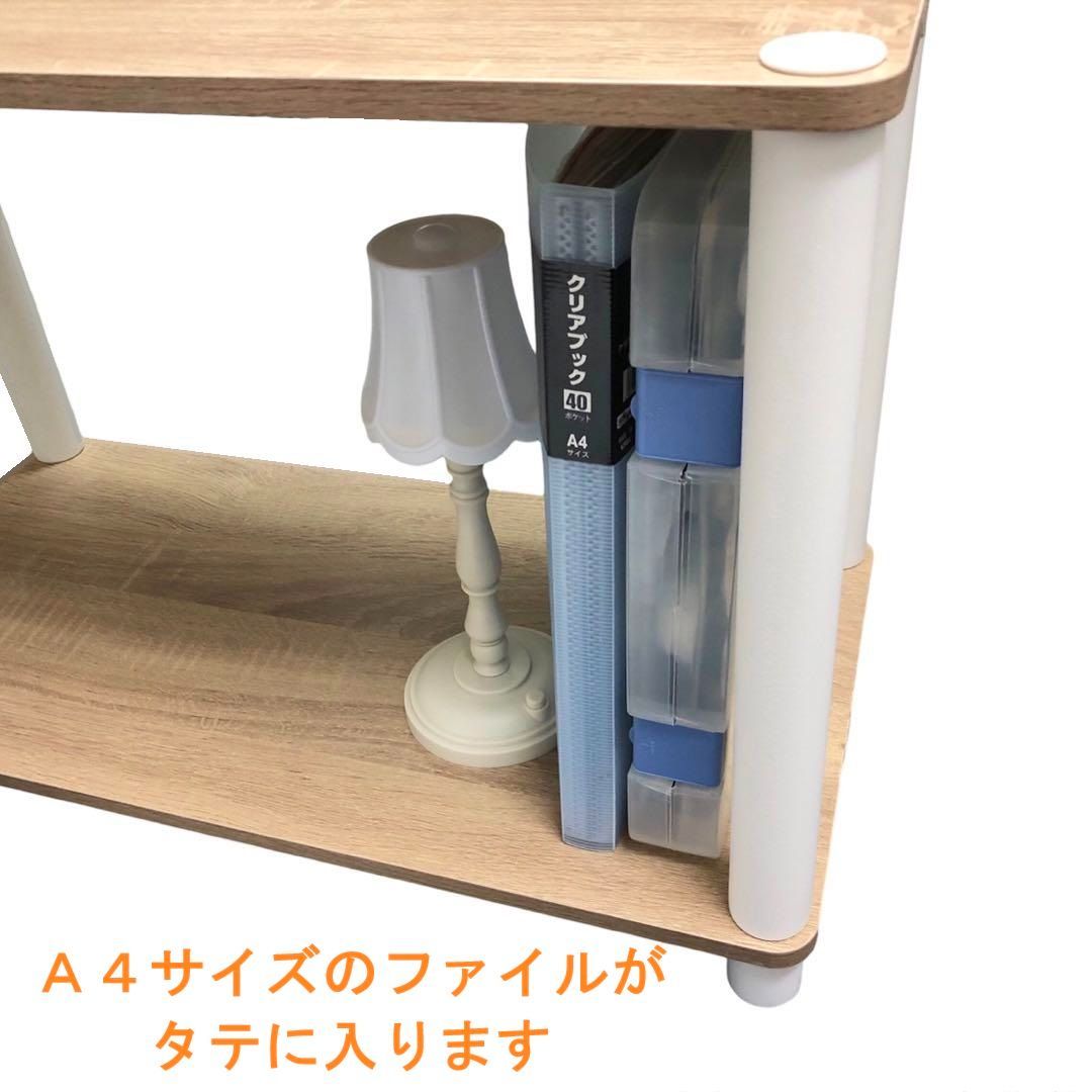 キャスター付き】オープンラック2段 OP2 収納棚 テレビ台 幅60cm