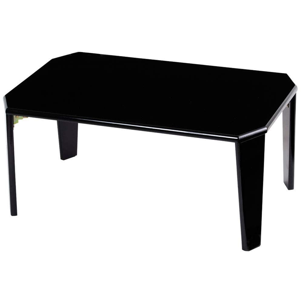 人気，新品 OCTK-75 ブラック おしゃれ 一人暮らし 単身 75×50×33cm 折れ脚センターテーブル 折りたたみ センターテーブル アイリスプラザ その他