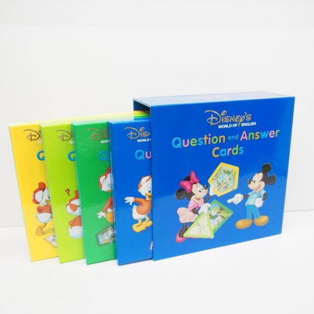 question and answer cards ディズニー　DWE 未使用 DWE ディズニー英語システム 最新版 Question and Answer Cards
