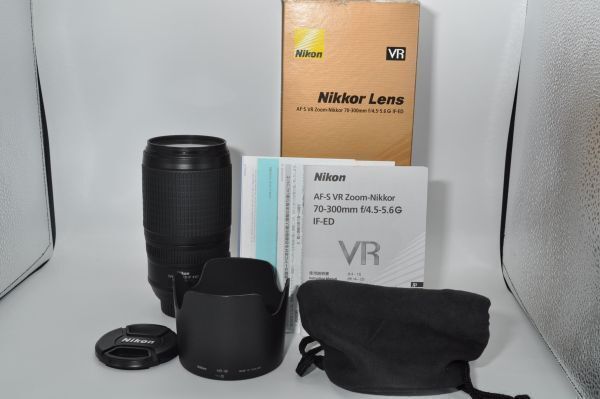 Nikon 望遠ズームレンズ AF-S VR Zoom Nikkor 70-300mm f/4.5-5.6G IF-ED フルサイズ対応 - メルカリ