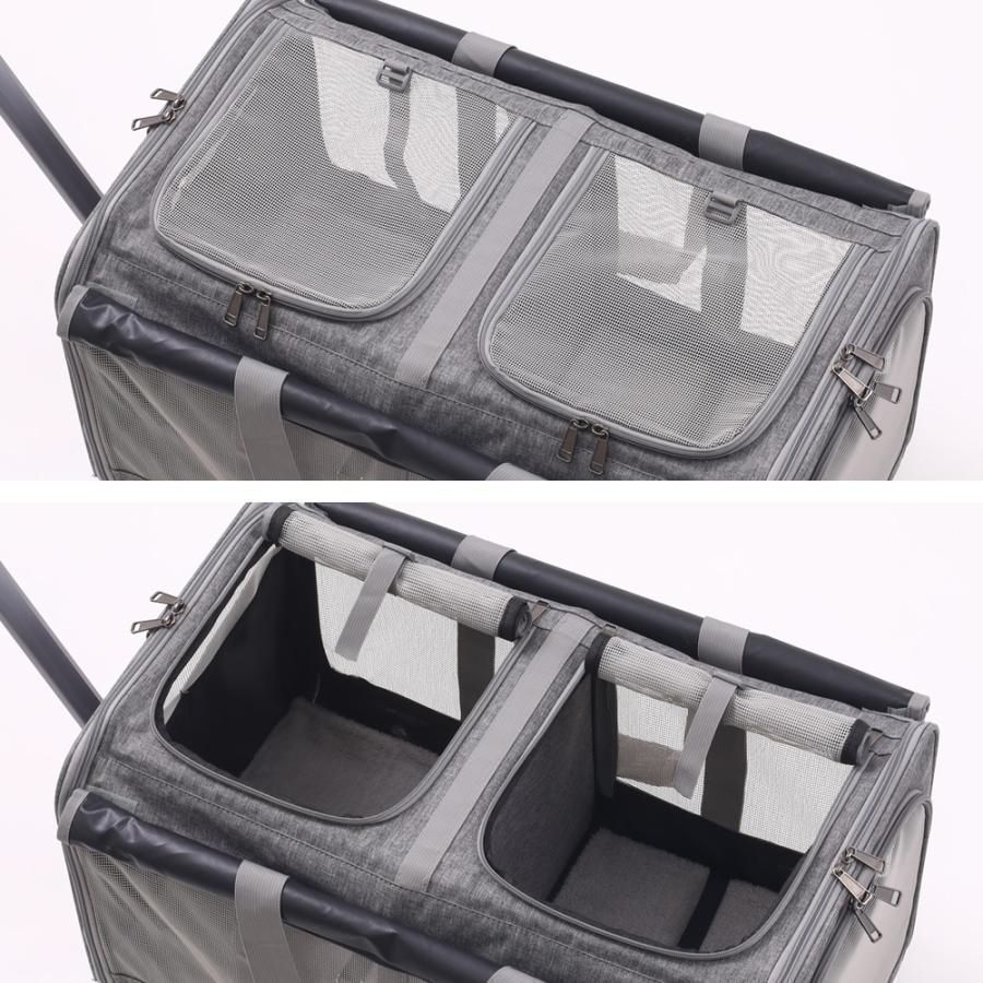 2匹 キャリーバッグ