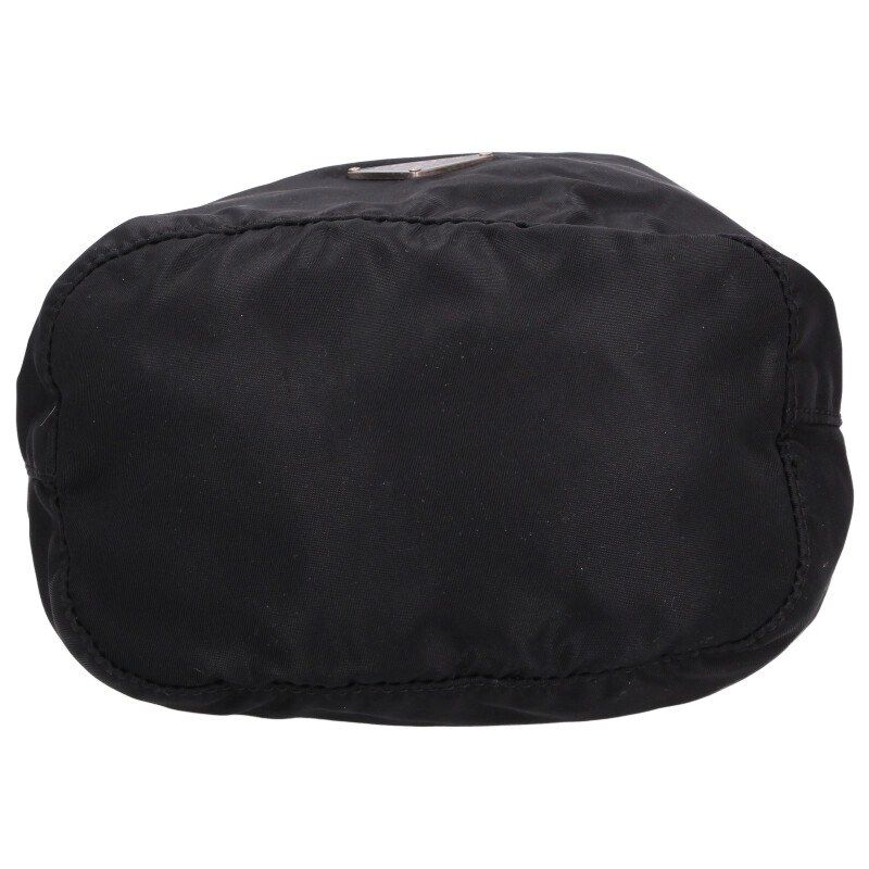 三角プレート巾着ハンドバッグ