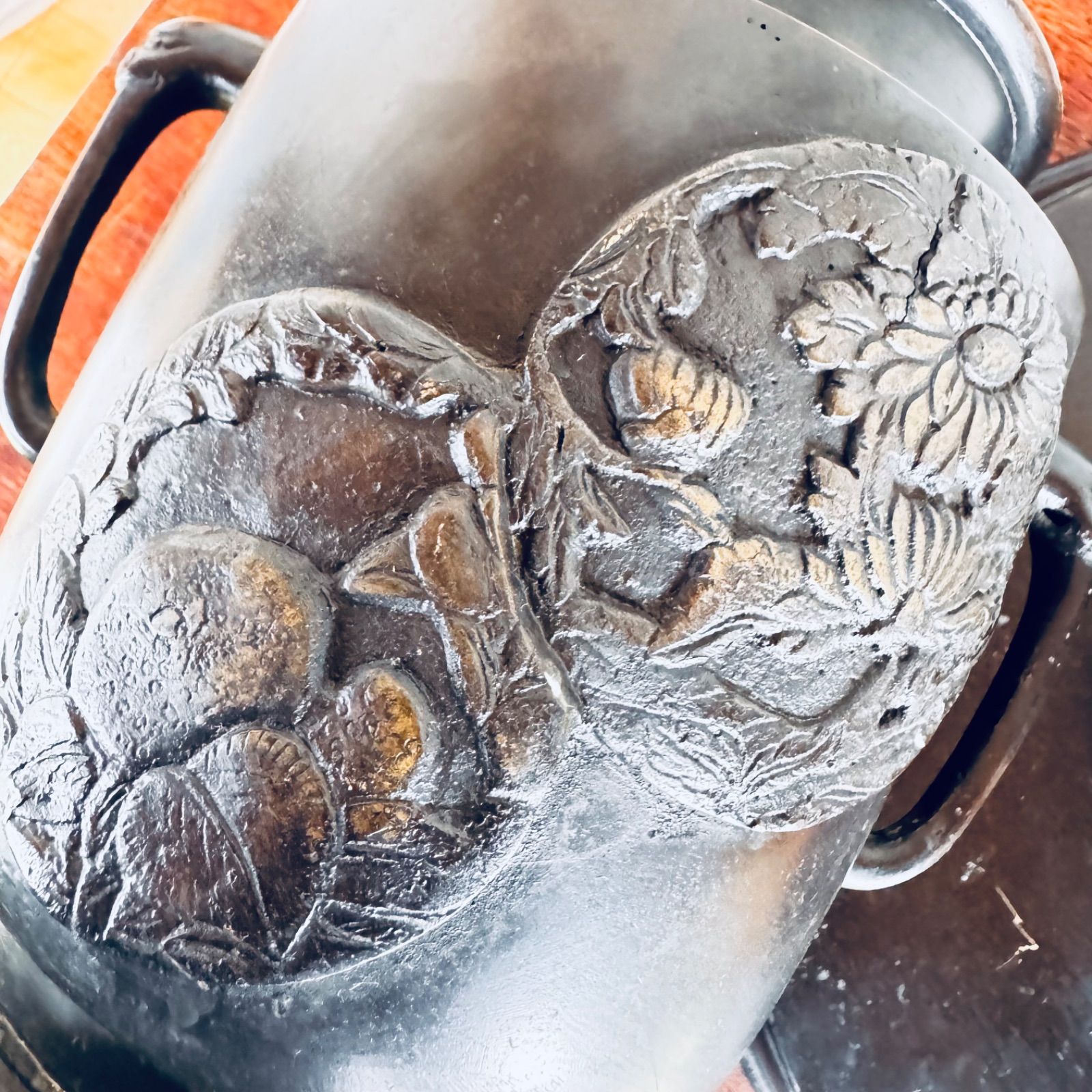 骨董 アンティーク 梅花脚 薄端 うすばた 華道具 花器 骨董 アンティーク 梅花脚 薄端 うすばた 華道具 花器