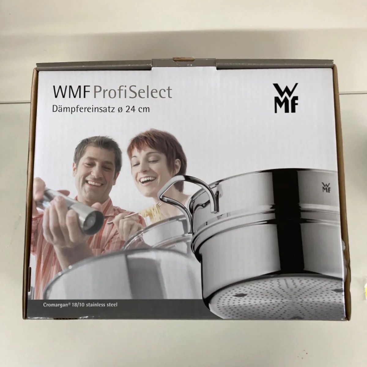 最新作の WMF ProfiSelect series スチーマー 24cm 鍋 両手鍋 パスタ鍋