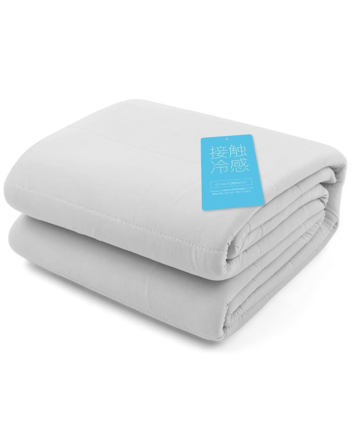【新品・3営業日で発送】AQUA アクア ナイスデイ 敷きパッド グレー セミダブル (120×200cm) ひんやり 接触冷感 乾きやすい スピードドライ エアパッド ...