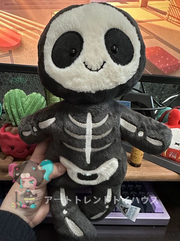 新作 新品 ジェリーキャット スケルトン 骸骨 ハロウィン おばけ