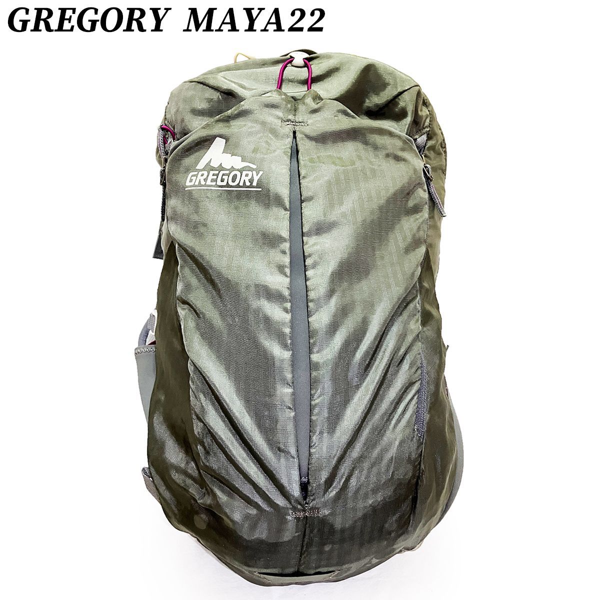 GREGORY バッグ グレゴリー マヤ22 バックパック グレー パープル 