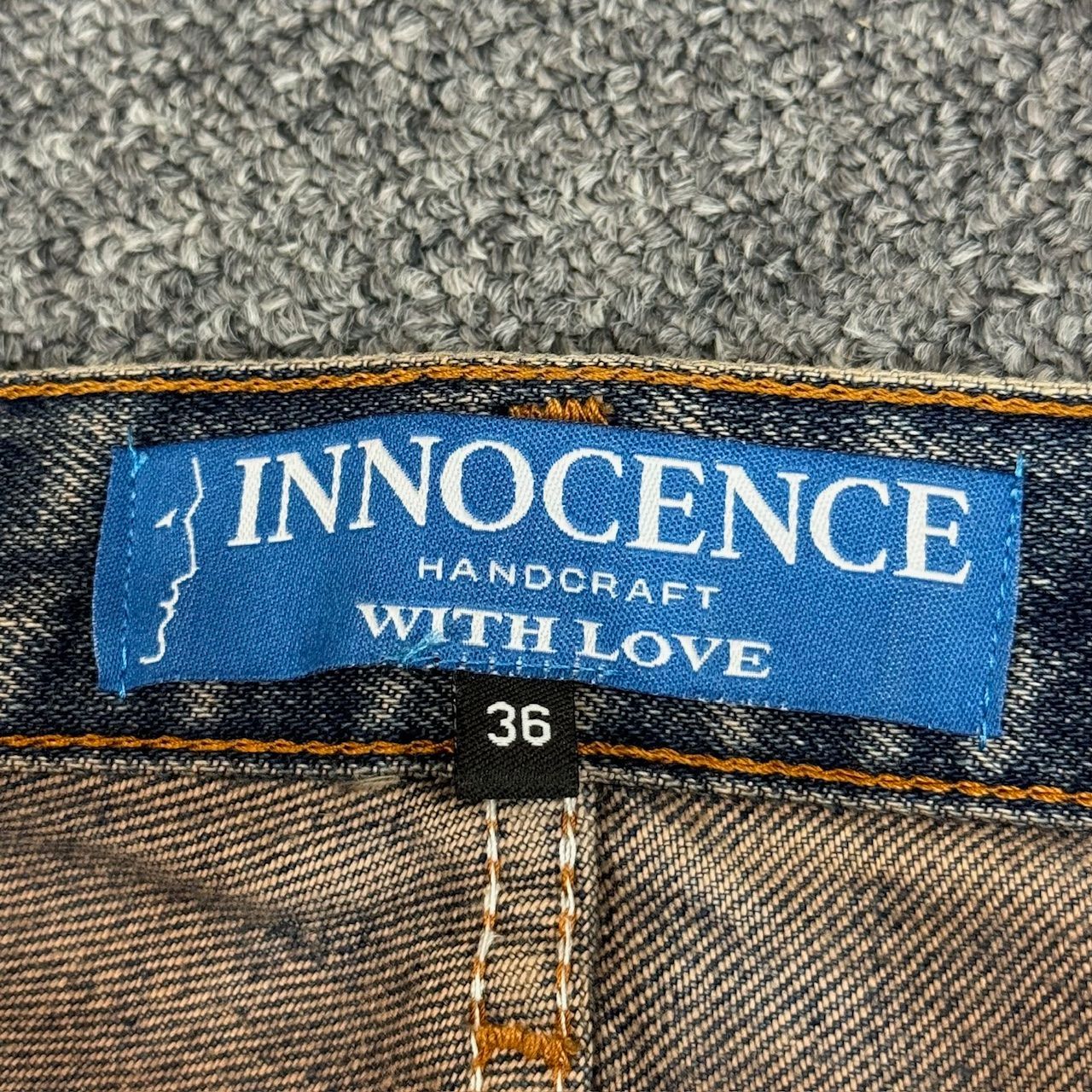 INNOCENCE NYC 24SS オーバーデストロイデニムパンツ ジーンズ INNOCENCE NYC 24SS オーバーデストロイデニムパンツ ジーンズ