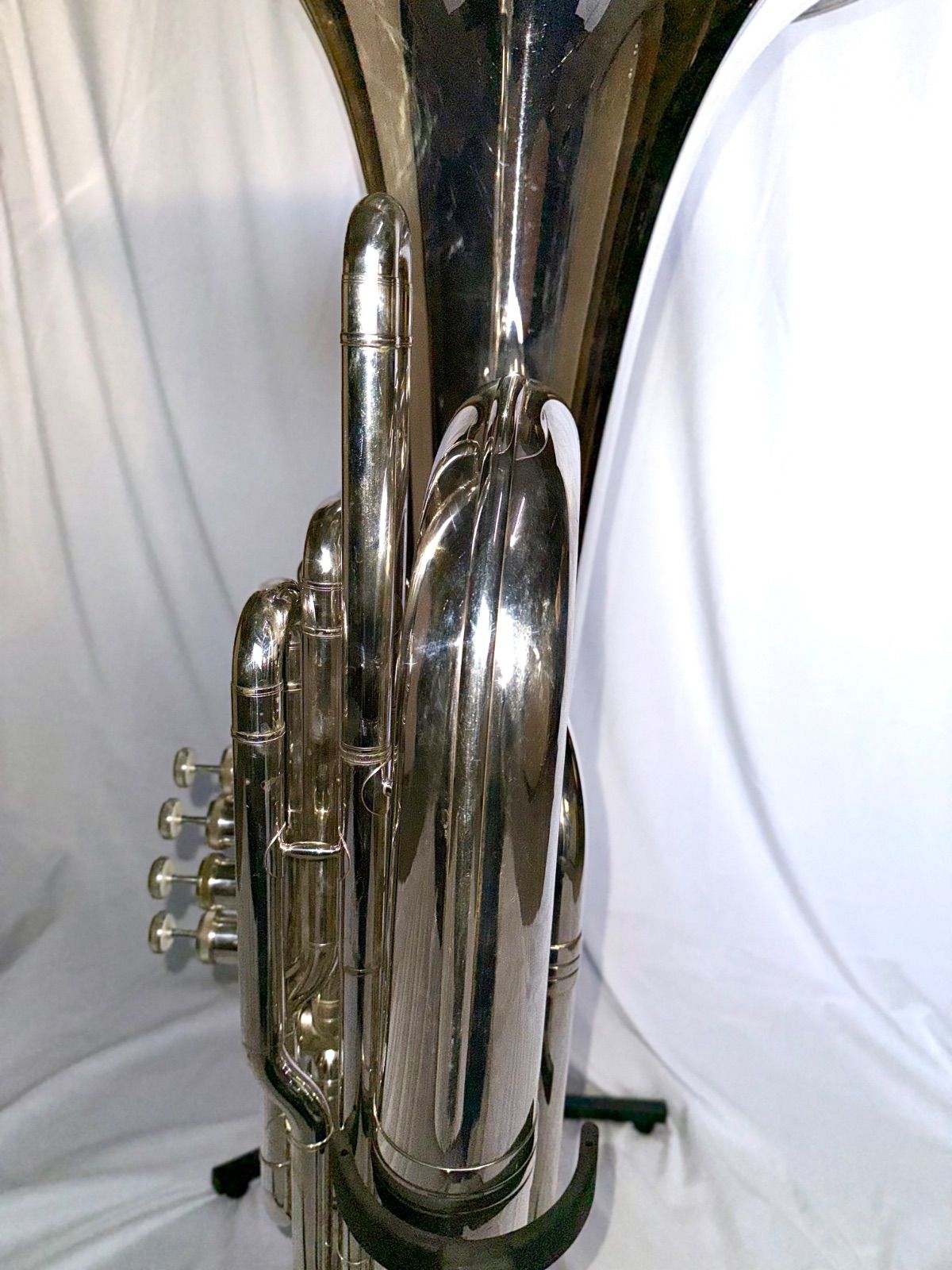 希少中古 YAMAHA チューバ C管 YCB-822S ハードケース付き 金管楽器