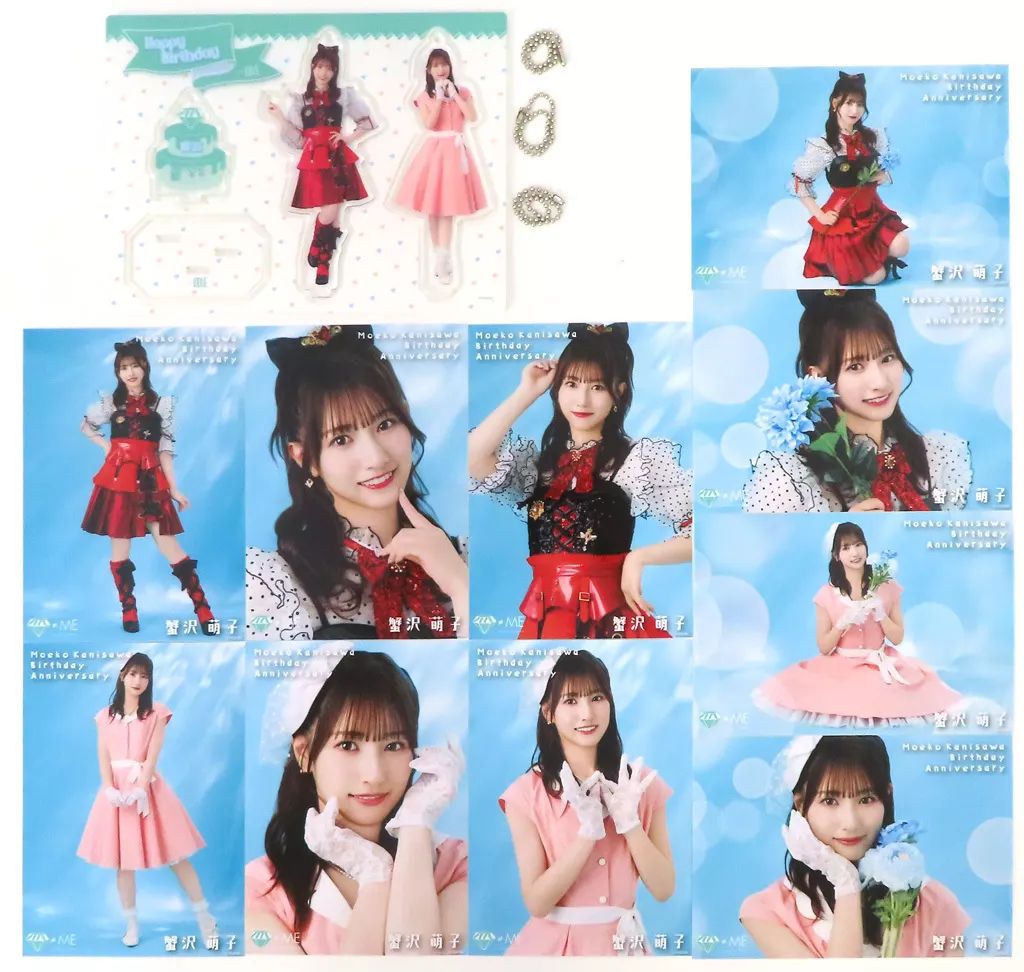 蟹沢萌子 生写真セット 商品詳細ページ | ≠ME OFFICIAL SHOP | 蟹沢萌子生誕記念生写真