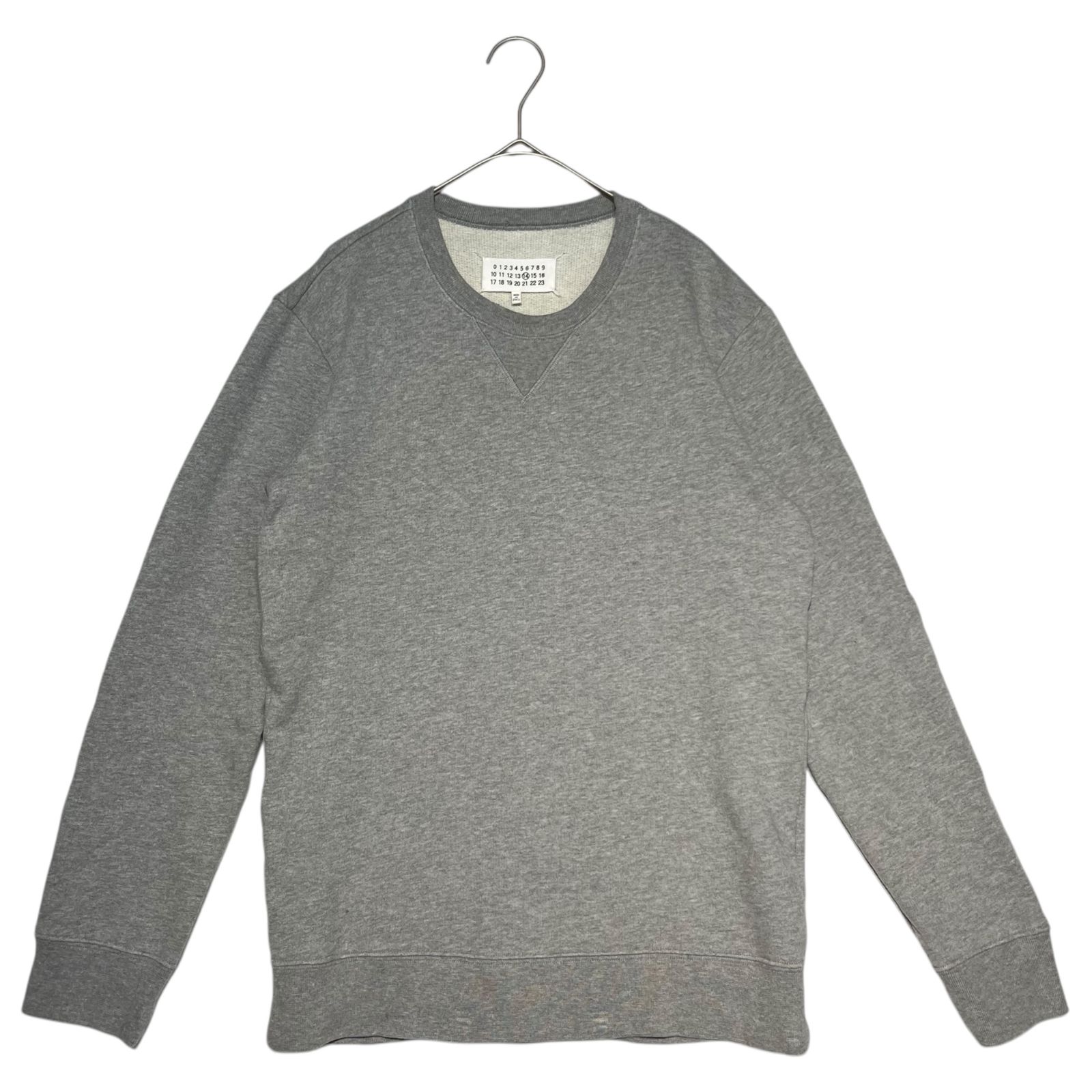 MAISON MARGIELA(メゾンマルジェラ) 16SS elbow patch sweatshirts エルボーパッチ スウェット  S30GU0032 44 グレー