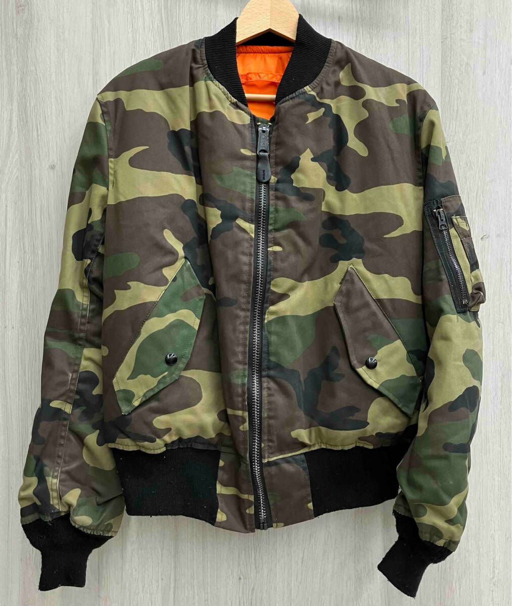 ALPHA INDUSTRIES INC. 迷彩 MA-1 フライトジャケット Alpha Industries 送料無料 ALPHA USA版 MA-1 迷彩復刻タイガー