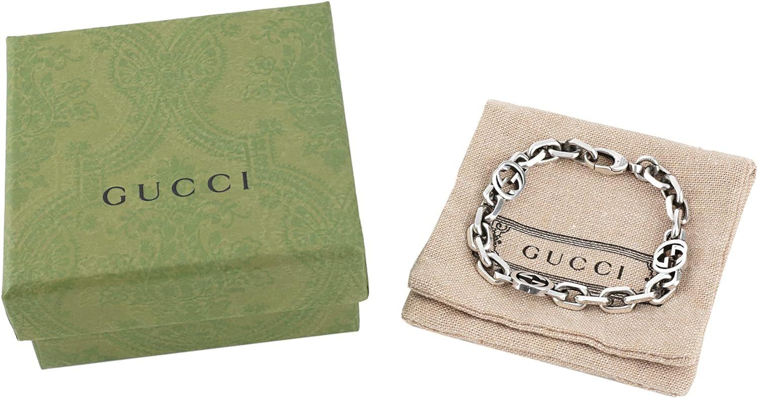 グッチ GUCCI インターロッキングG シルバー ブレスレット19号 620798 グッチ GUCCI インターロッキングG シルバー ブレスレット19号 620798
