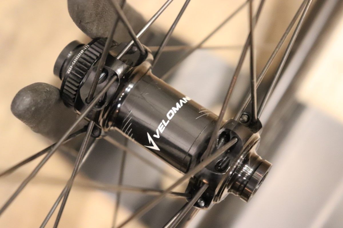 Velomann V50R カーボン チューブレスレディ ホイールセット シマノ ヴェロマーン Velomann V50R Carbon カーボン チューブレス