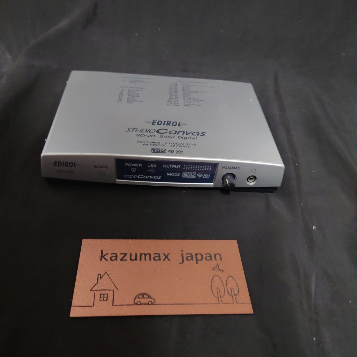 【中古品】Roland SD-20 Used Roland SD-20 Studio Canvas – Kunoichi Music Square