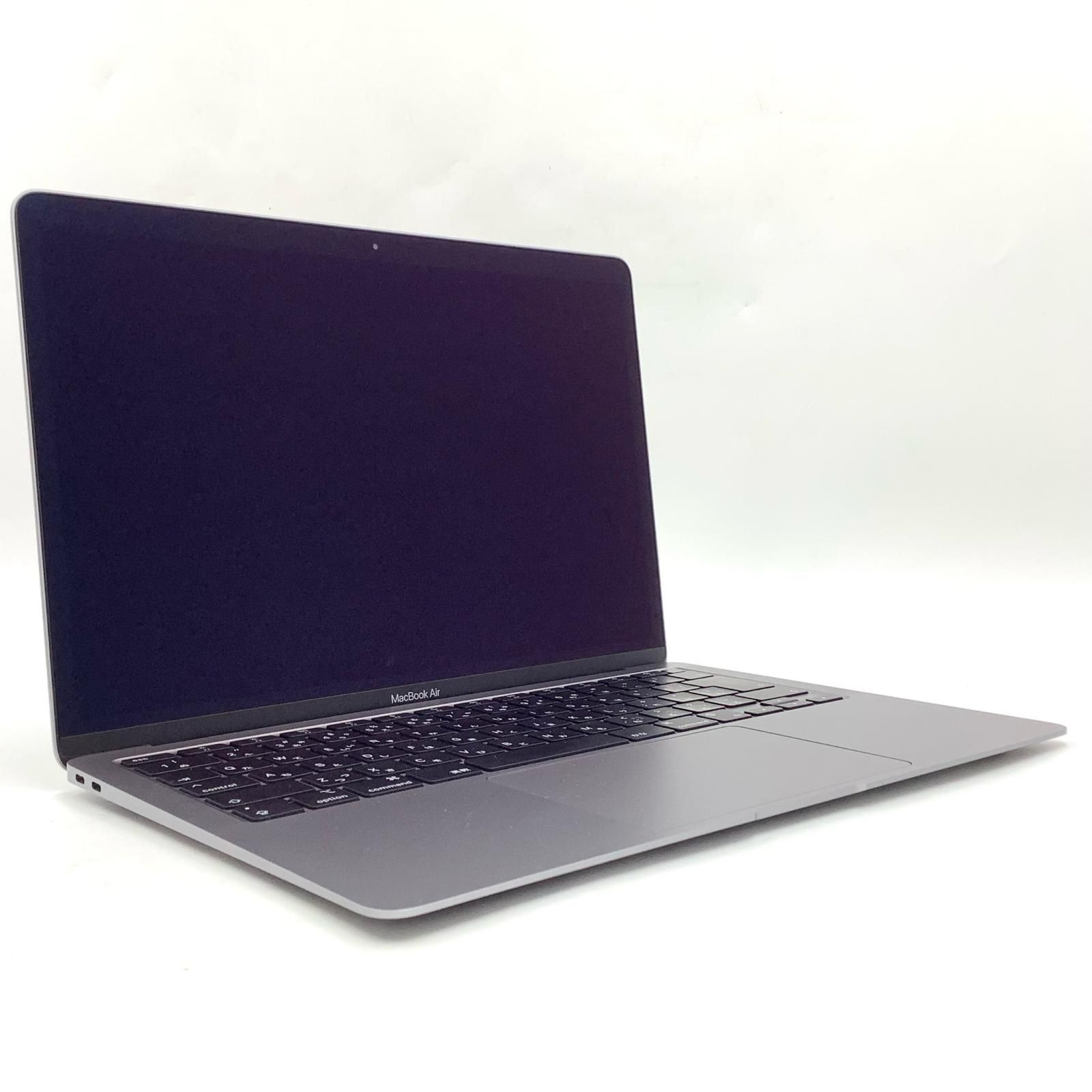 Apple MacBook Air 13インチ 2020 M1 8GB SSD 256GB スペースグレイ 動作 済 全額返金保証 最速発送