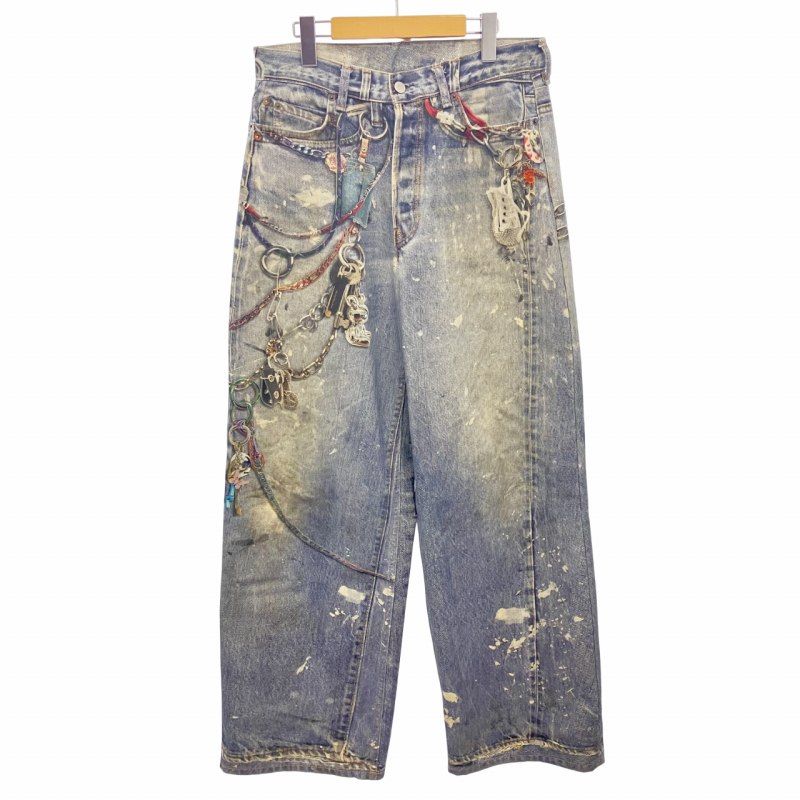 パンツ Acne Studios 24FW baggy jeans Acne Studios - Loose fit jeans - 2023 - Mid Blue