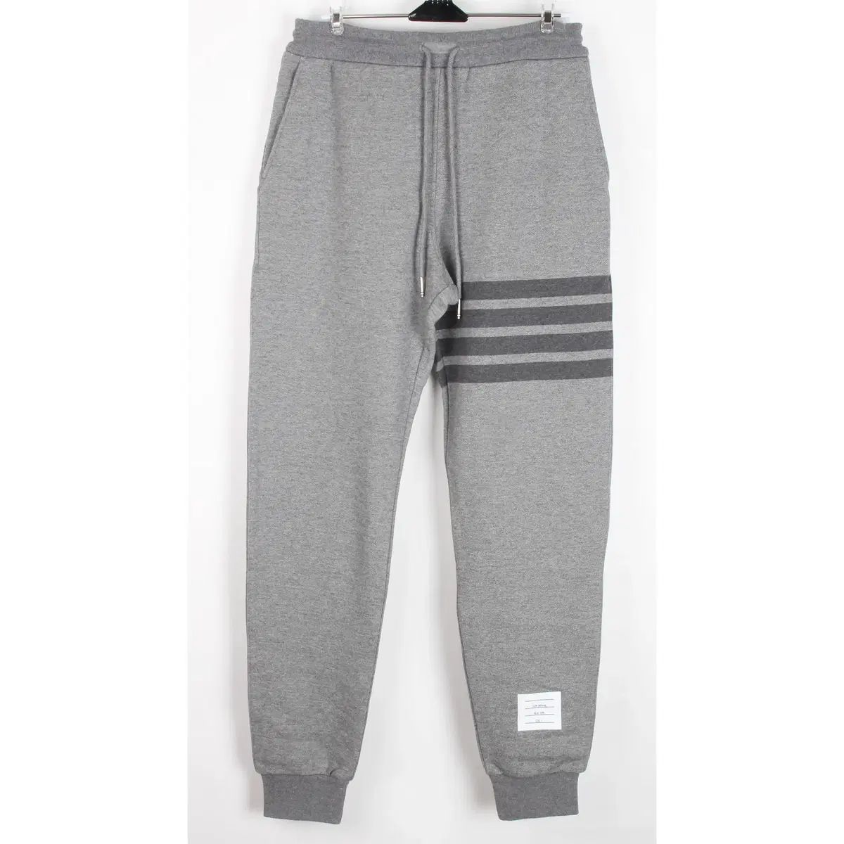 トム ブラウン 斜めボーダー ジョガーパンツ グレー 1 95
