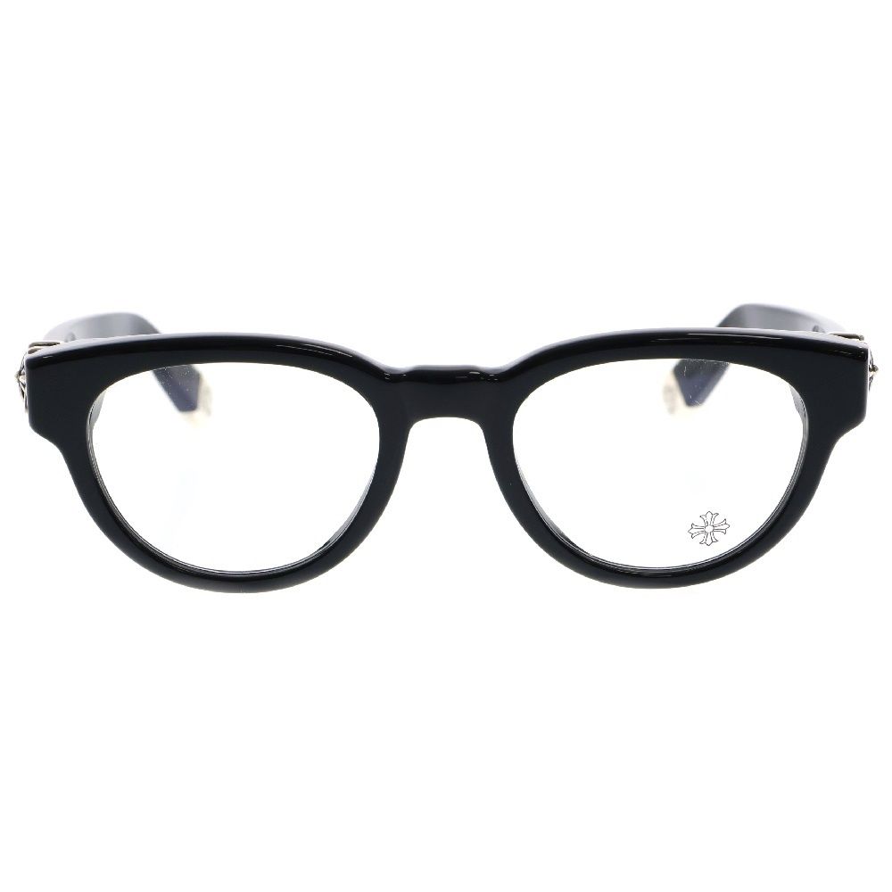 CHROME HEARTS クロムハーツ KAY GULLS メガネ サイドCHプラス ブラック 47□20-148