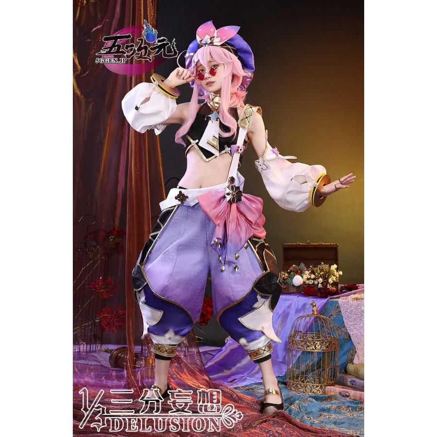 三分妄想製　原神　ドリー　コスプレ　衣装　Ｍ 三分妄想1/3Delusion】原神 Genshin ドリー-Dori コスプレ衣装