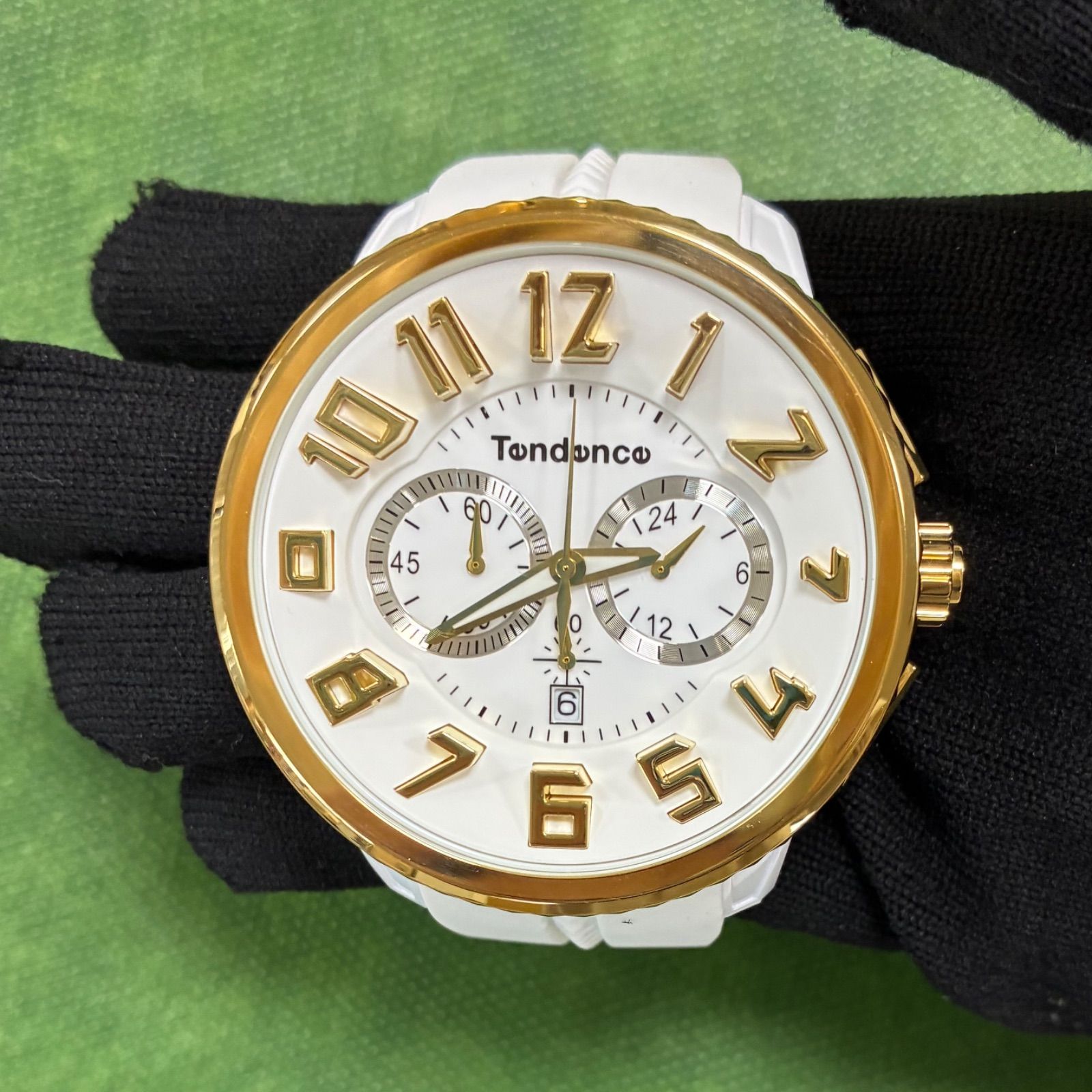 TENDENCE メンズ 腕時計 ガリバー ラウンド クロノ 51mm クォーツ Tendence テンデンス TENDENCE ガリバーラウンド クロノ メンズ