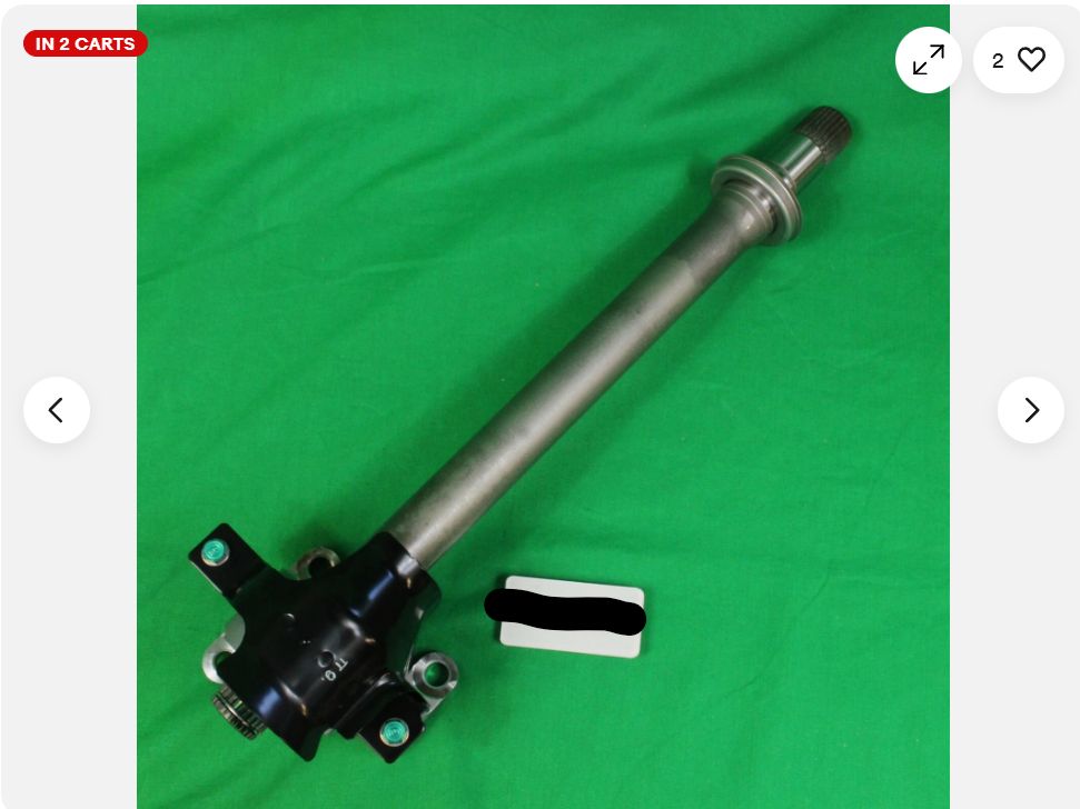 HONDA 純正 12-15 クロスツアー 08-12 アコード ハーフシャフトアセンブリ FFCRYSTALESIA_COM