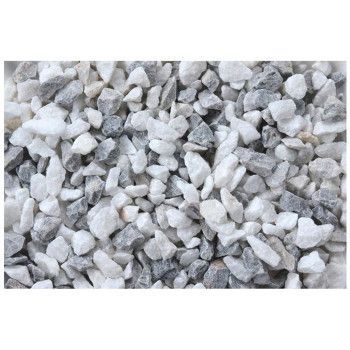 クーポン配布中-スーパー 対象 NXstyle 庭園敷砂利 プレシャスグラベル グレー＆ホワイト 約100kg PG-G10