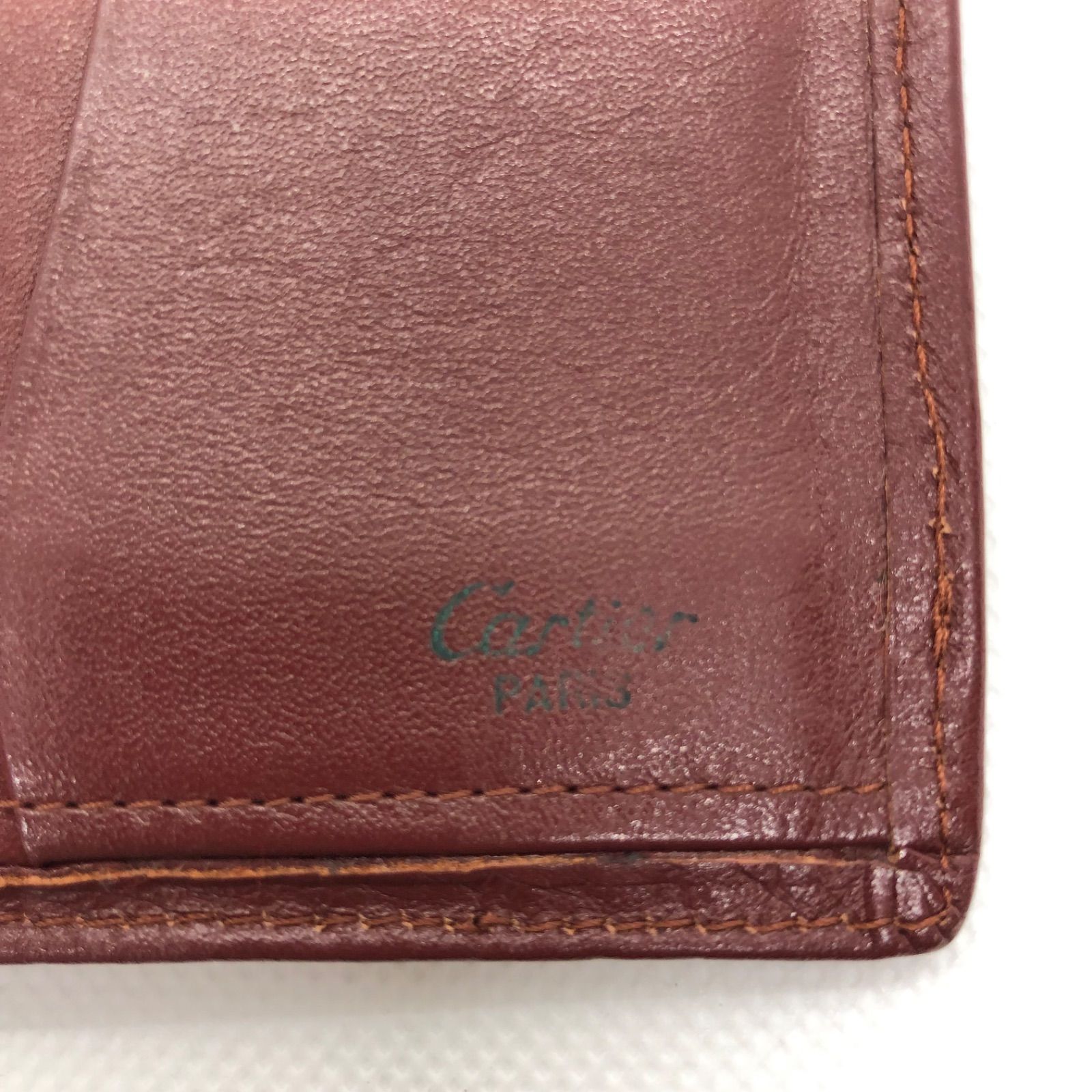 Cartier カルティエ 長財布 二つ折り財布 折り畳み財布 マスト