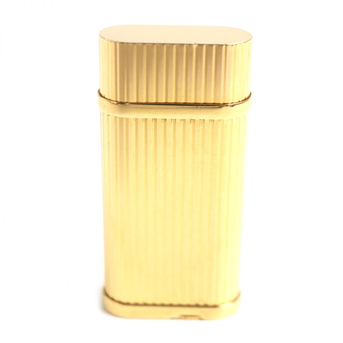 良品▽Cartier カルティエ ゴドロン ストライプ柄 ロゴ刻印入り 良品▽Cartier カルティエ ゴドロン ストライプ柄 ロゴ刻印入り