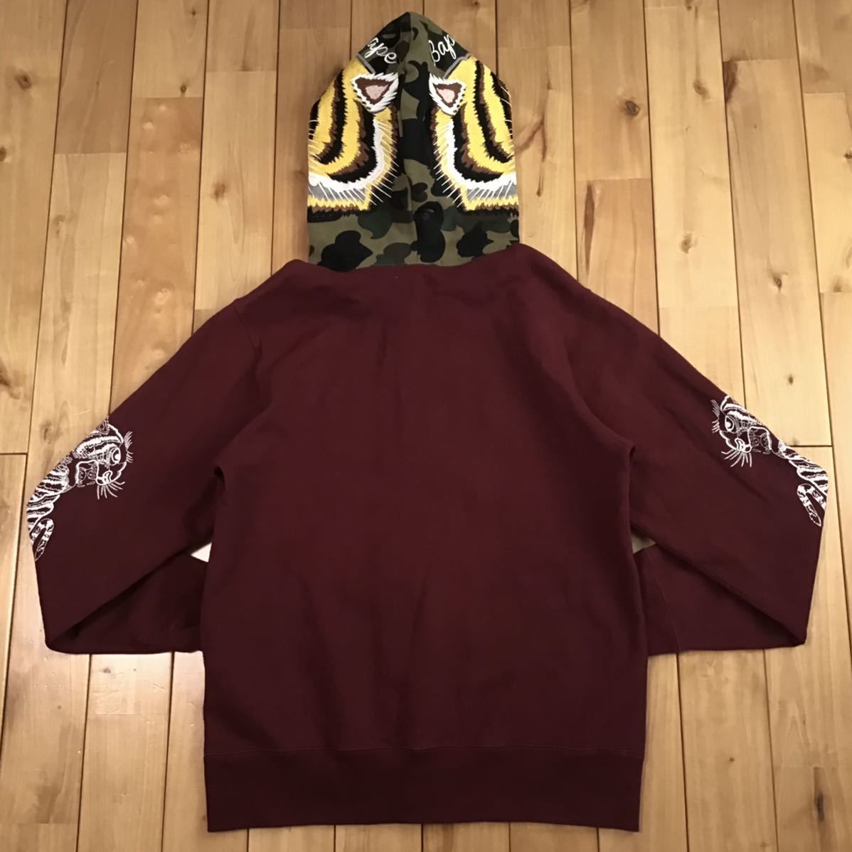 BAPE タイガー パーカー a bathing ape tiger ベイプ - メルカリ