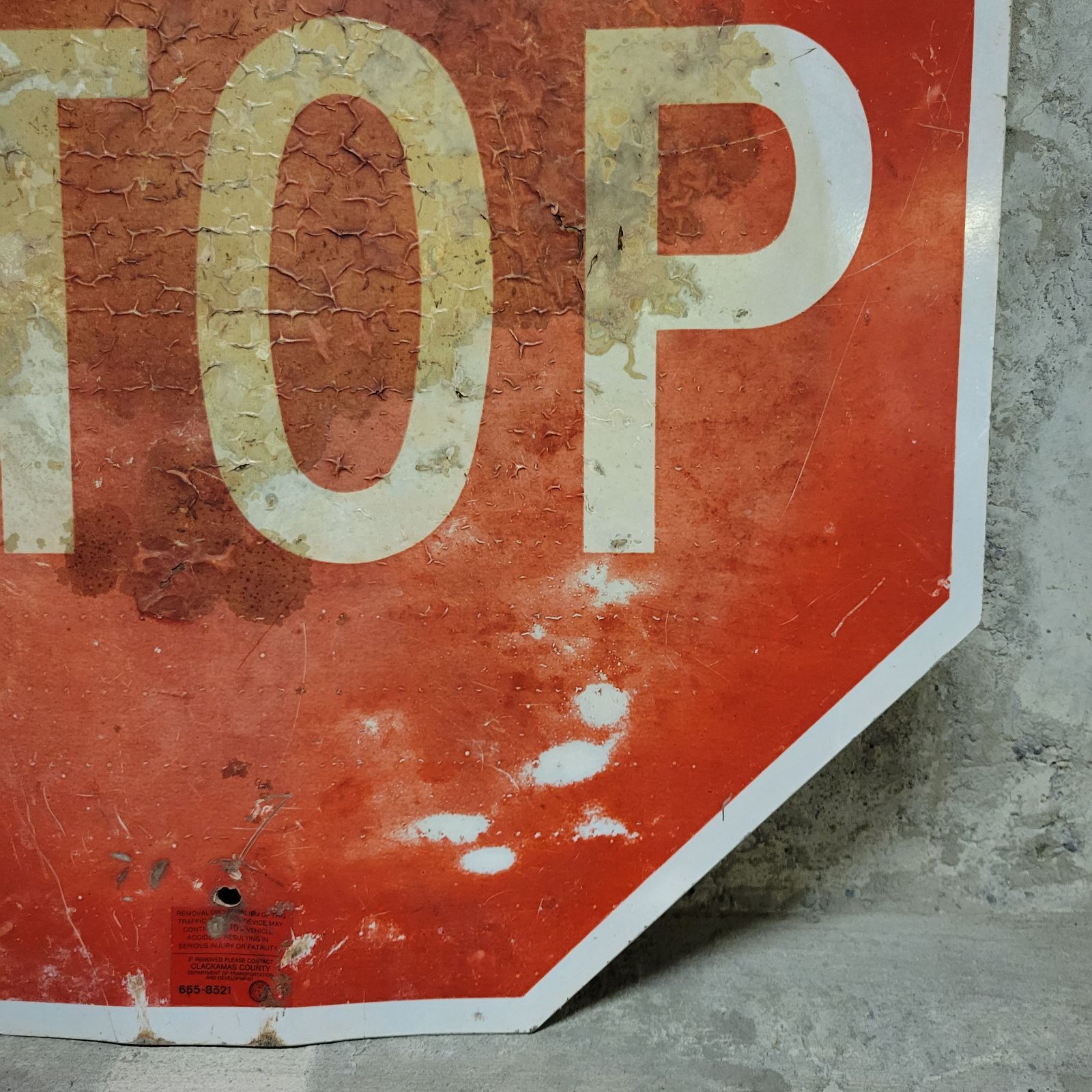 看板】ビンテージ 標識 ロードサイン STOP ストップ 止まれ 一時