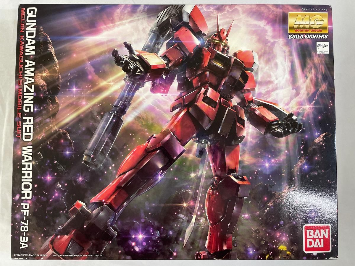 未開封 MG 1|100 ガンダムアメイジングレッドウォーリア ガンダムビルドファイターズトライ