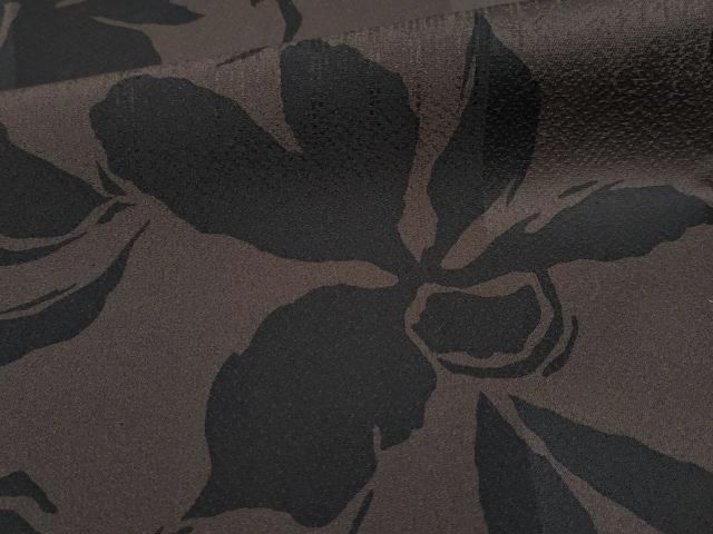 平和屋本店□極上 京都の名門ブランド 銀花仙 小紋 枝花シルエット