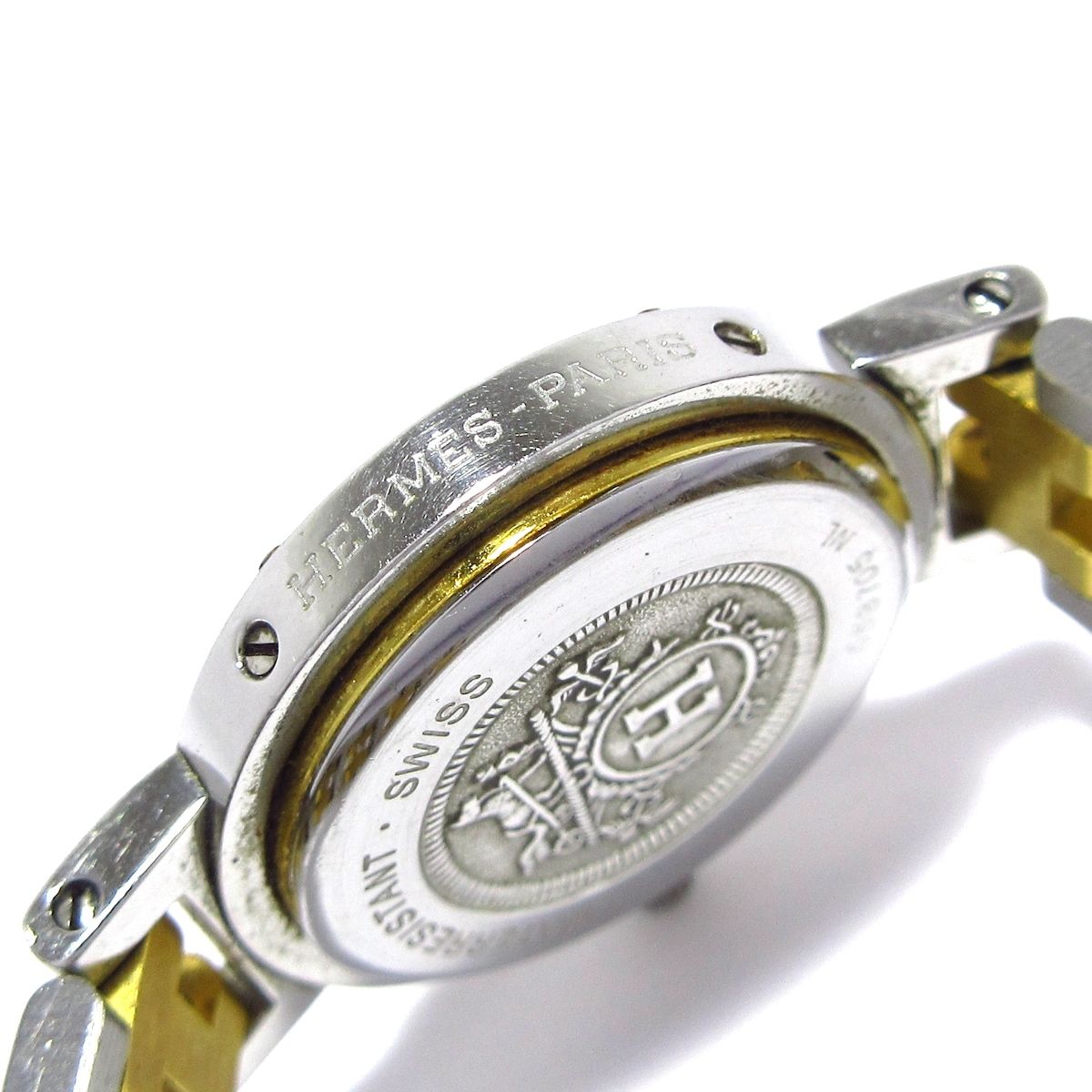専用116【美品】HERMES 時計　箱付き クリッパー レディース デイト 専用116【美品】HERMES 時計 箱付き クリッパー レディース